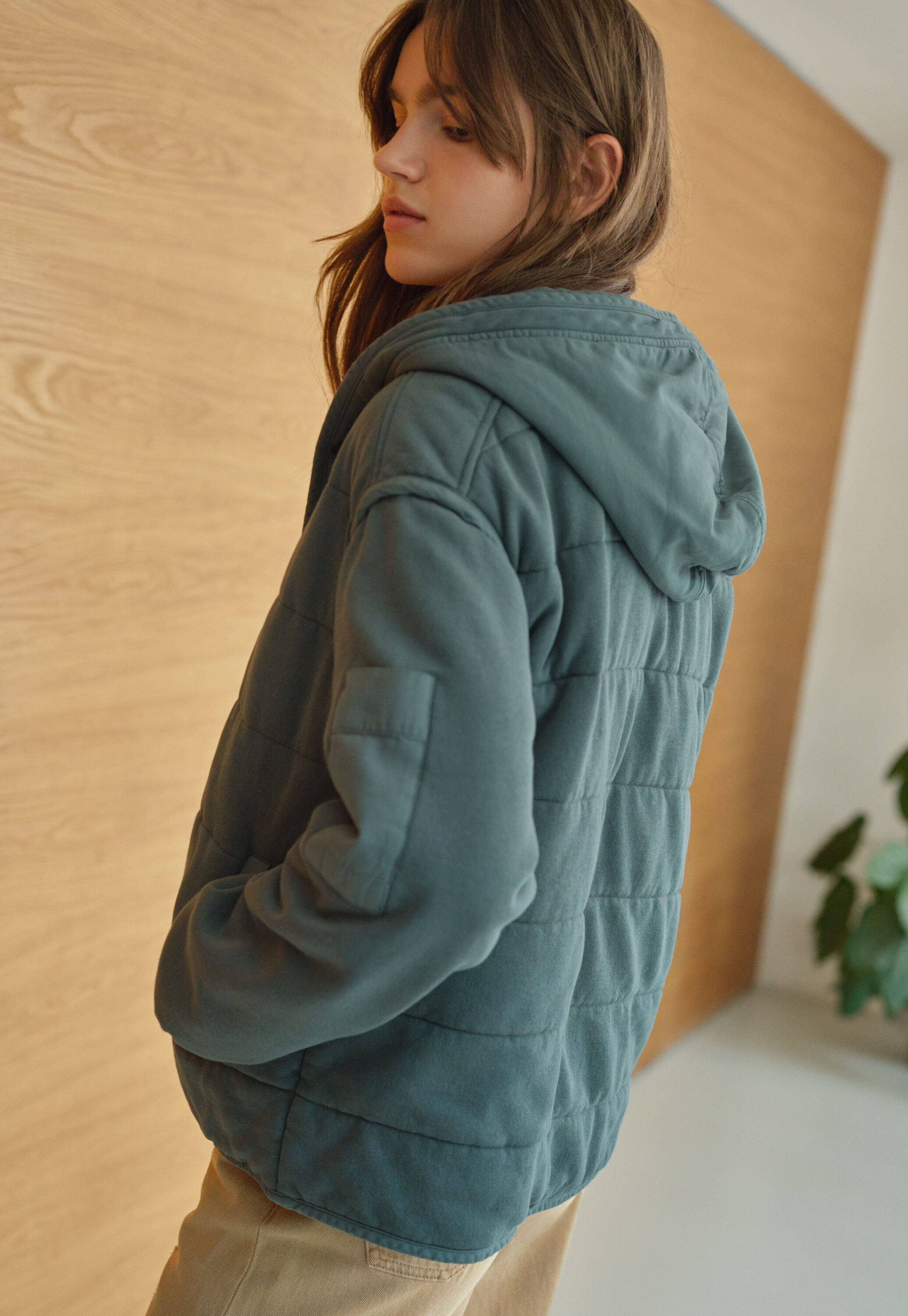 Gesteppte Jacke, St&uuml;rmisches Aquamarin, large