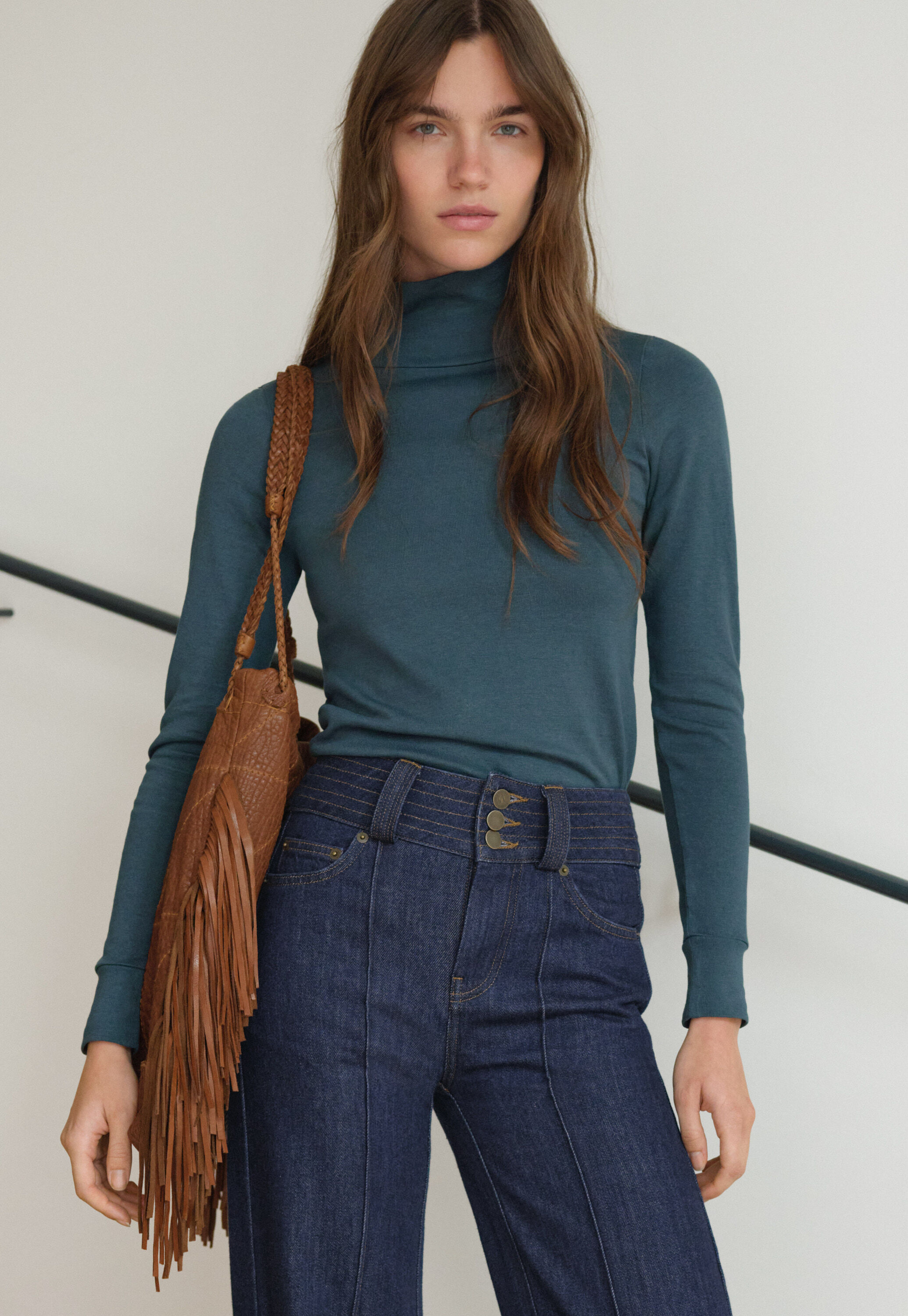 Cardigan mit Waffelmuster
