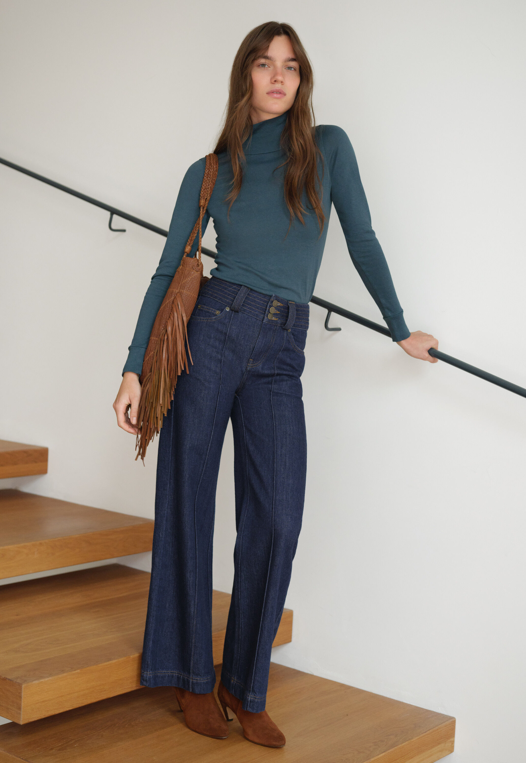 Cardigan mit Waffelmuster