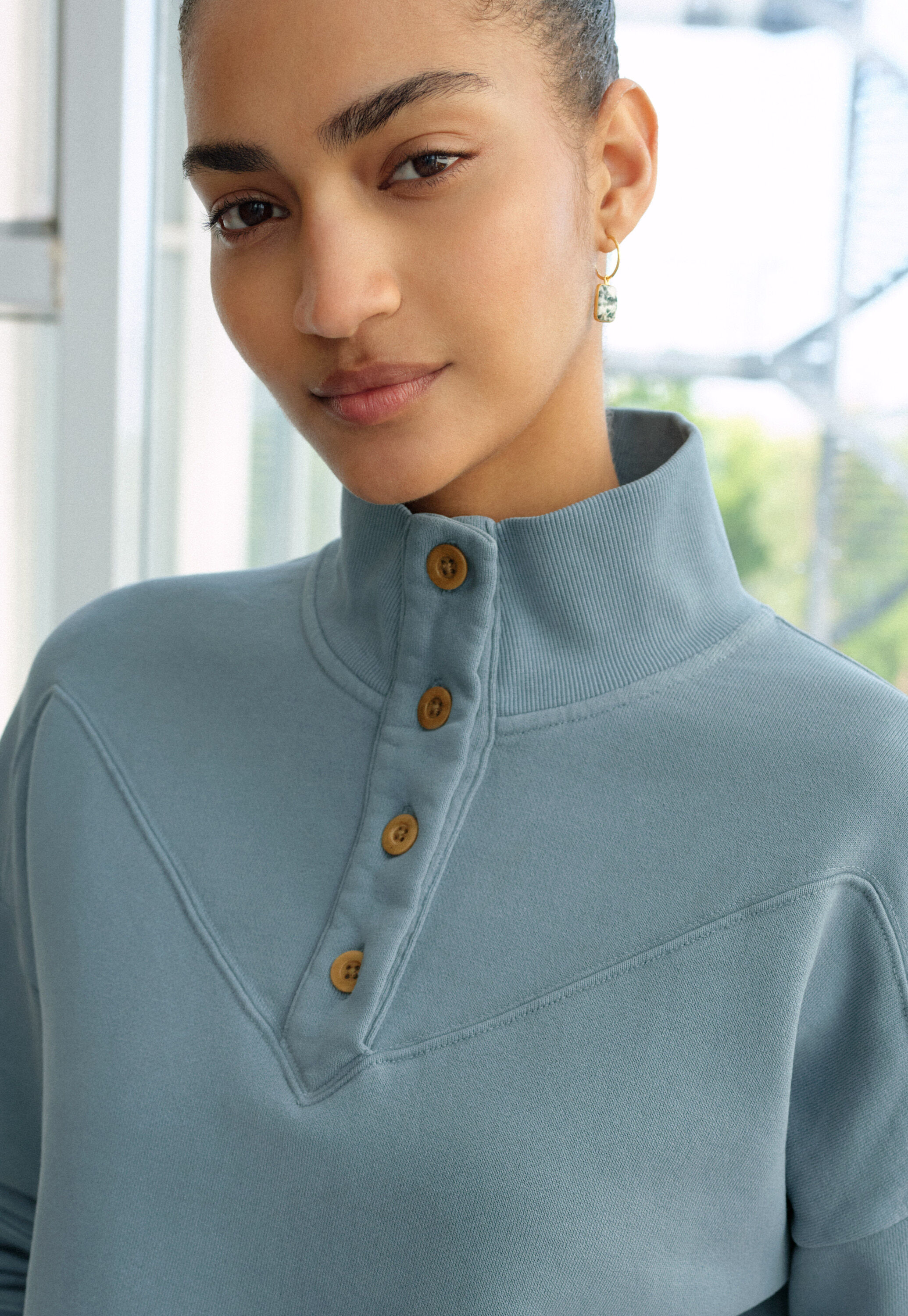 Cardigan mit Waffelmuster