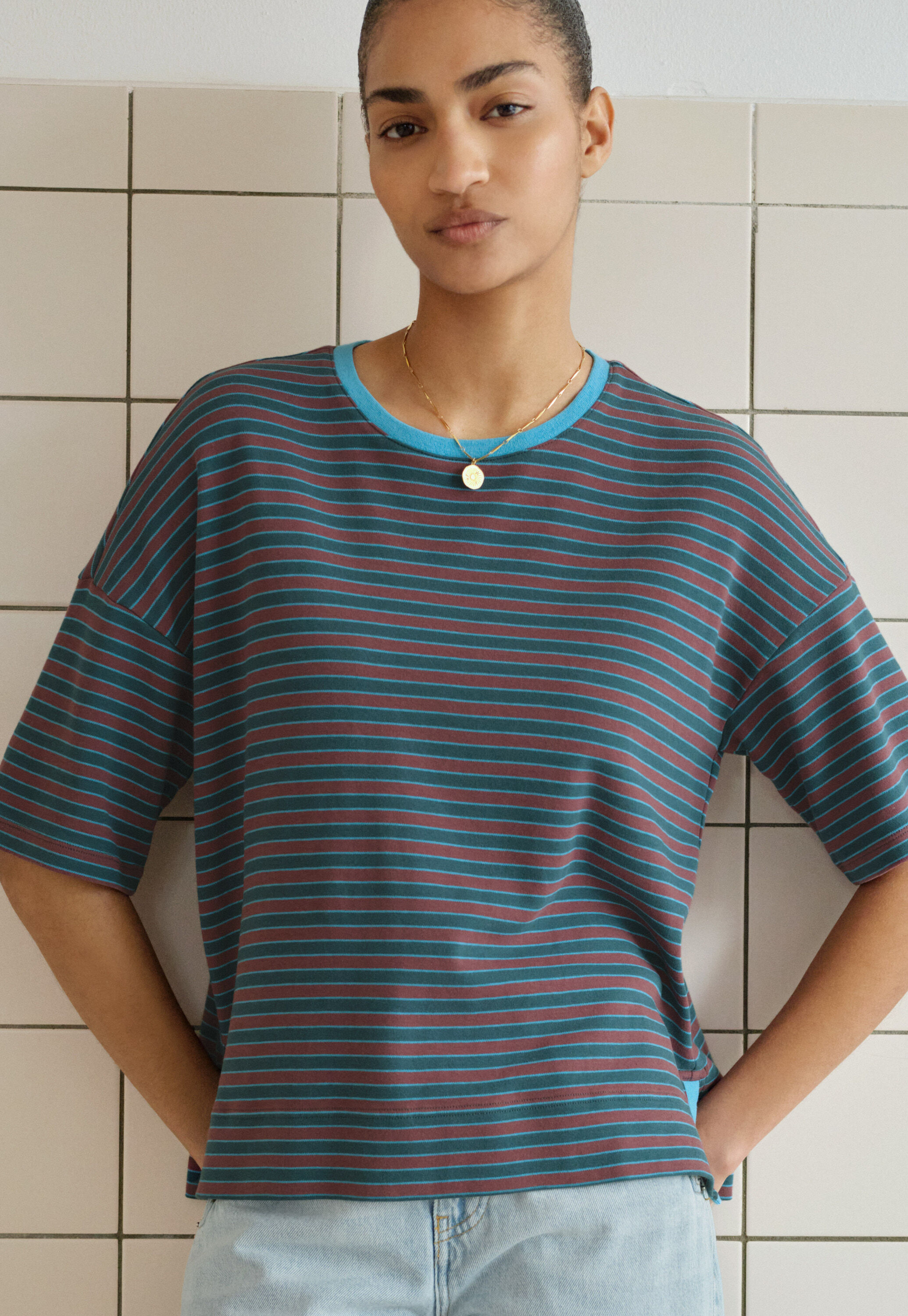 Cardigan mit Waffelmuster