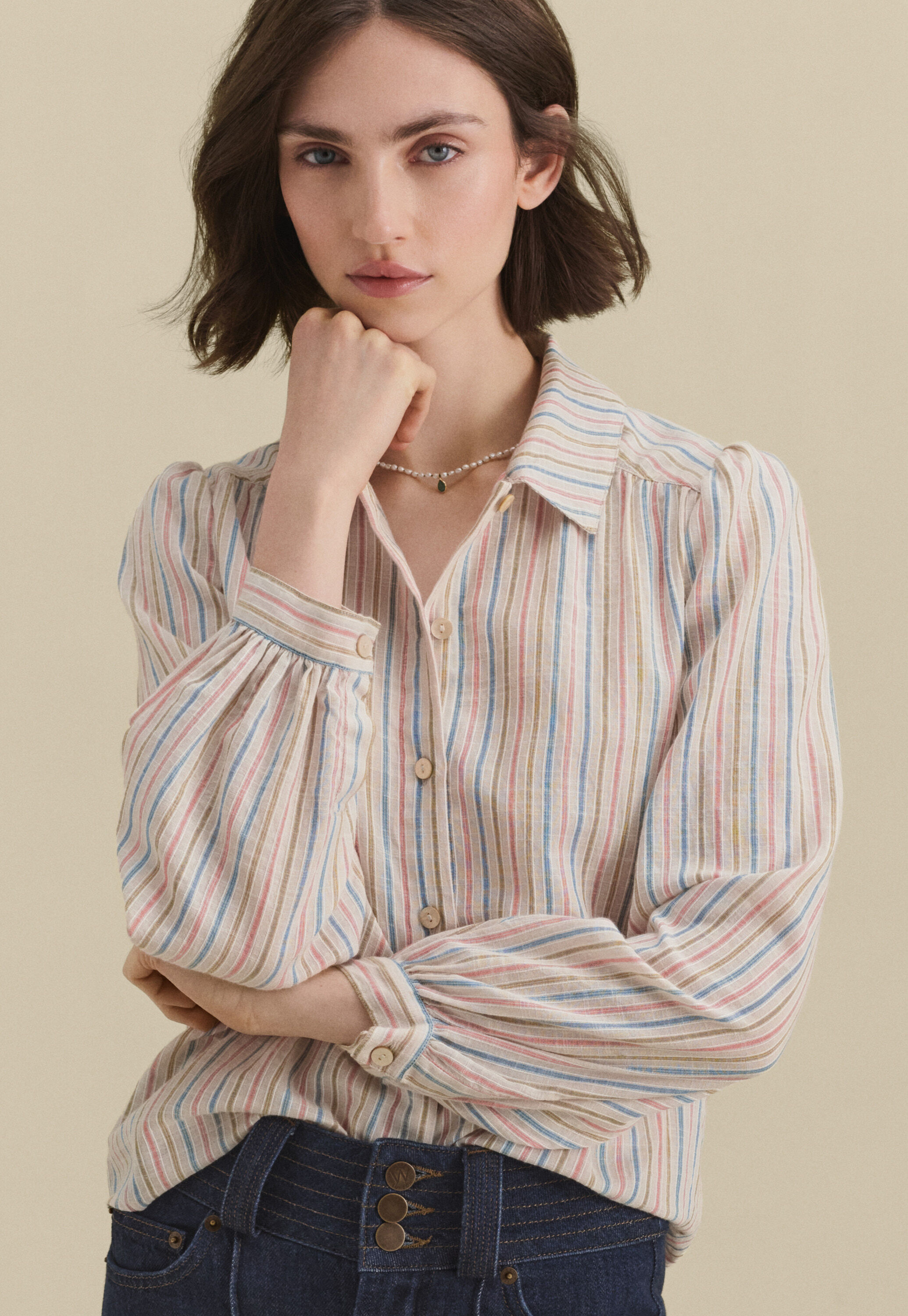 Gestreifte Bluse