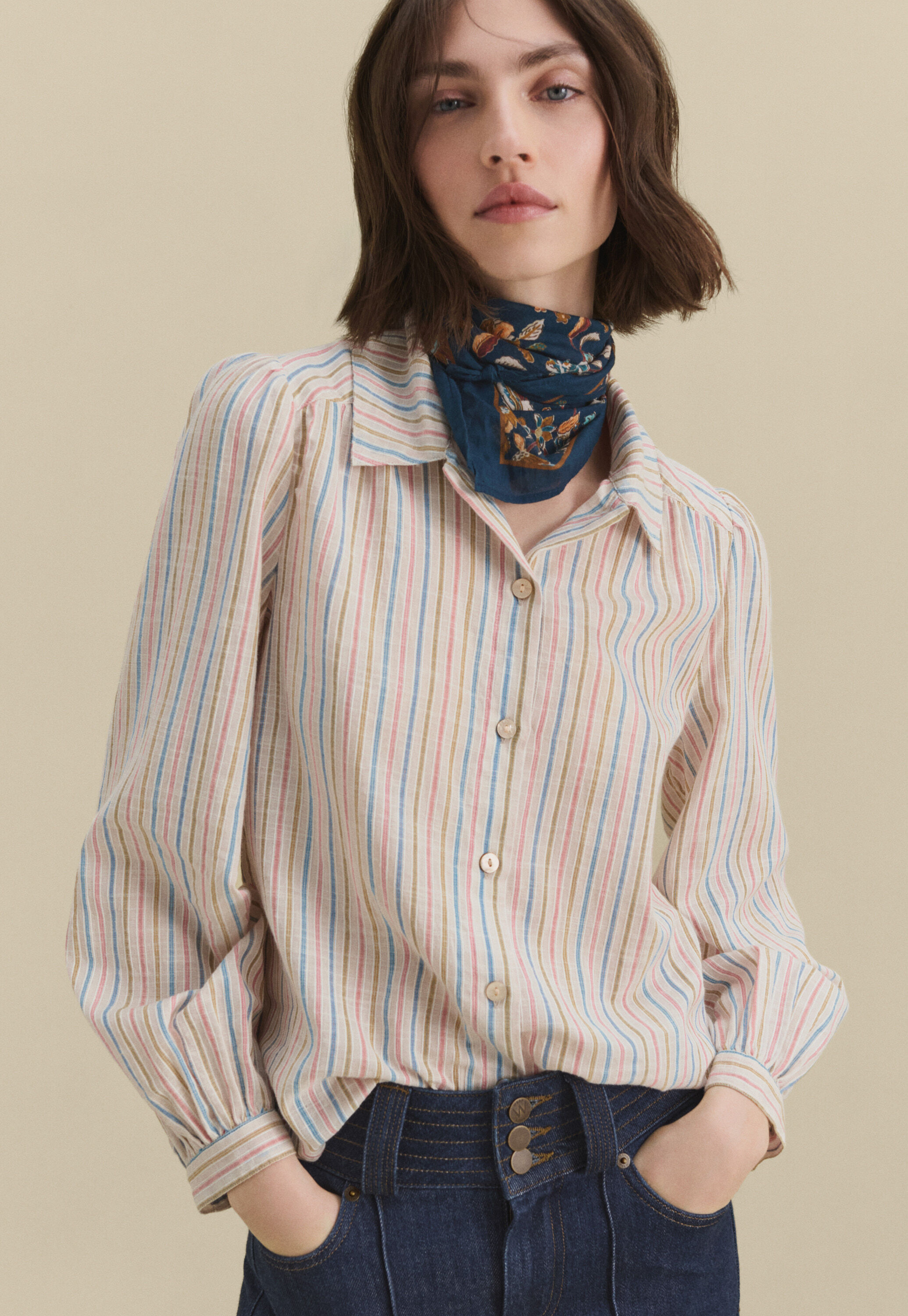 Gestreifte Bluse