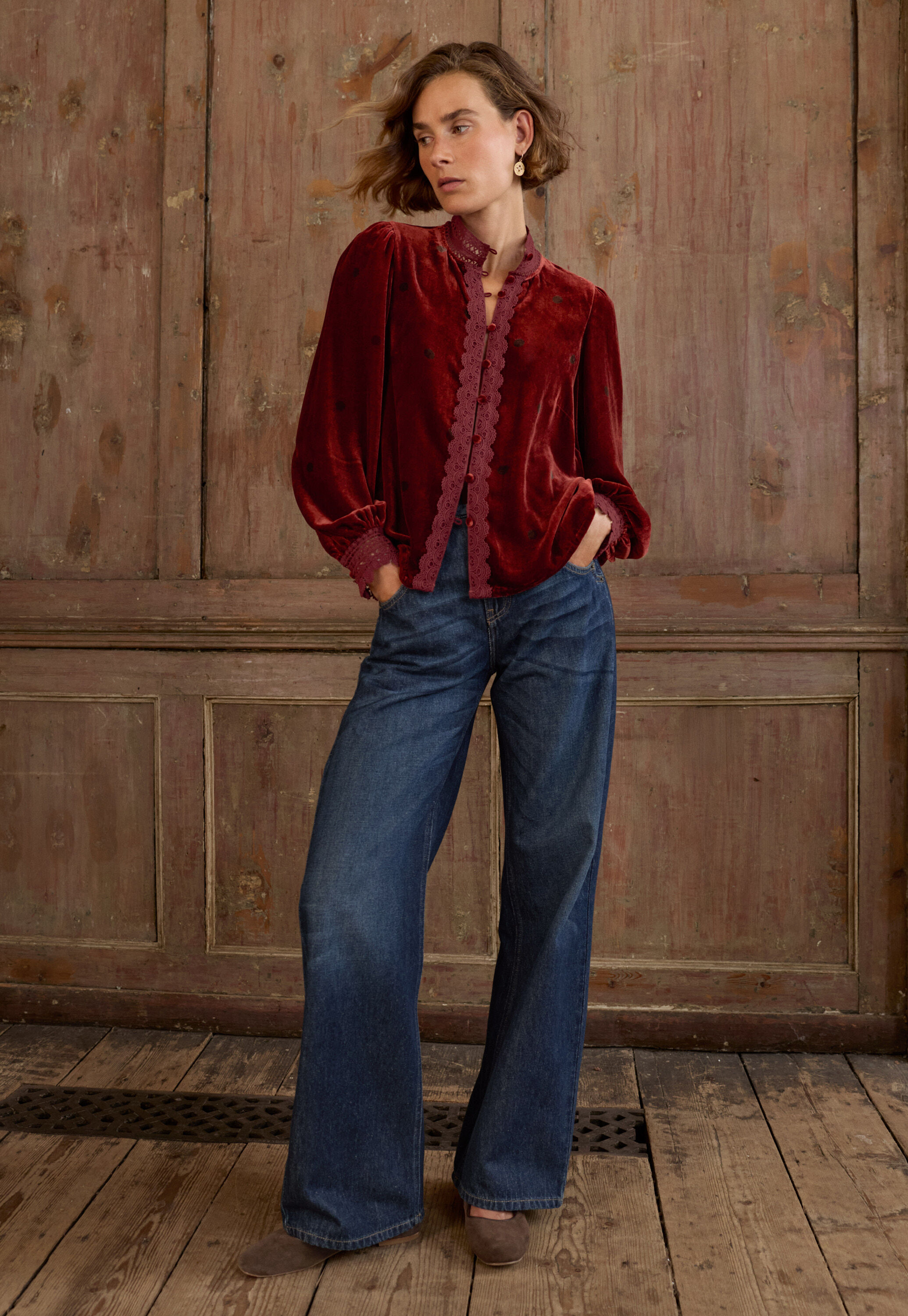 Jeans mit geradem Bein