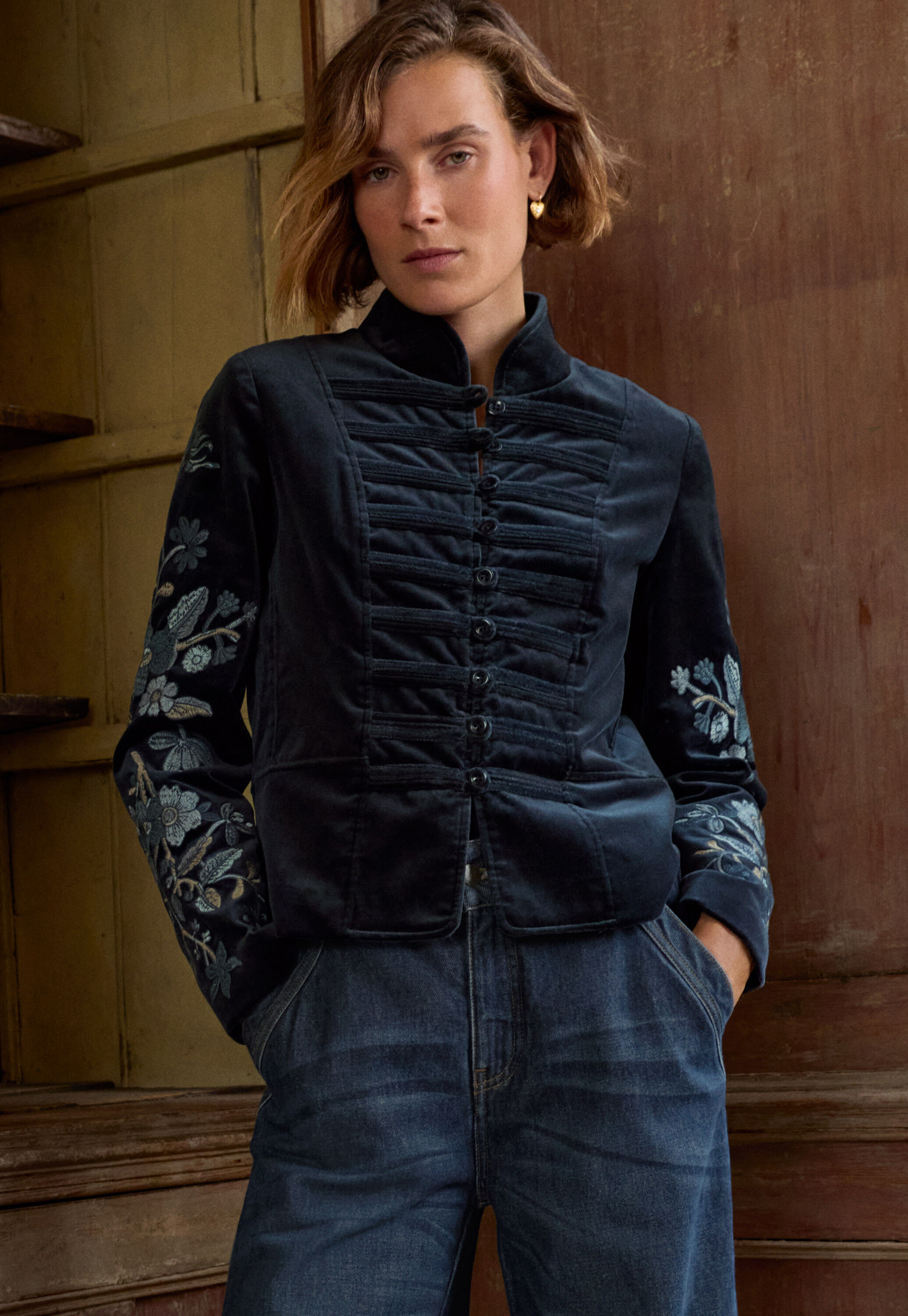 Bedruckte Bluse