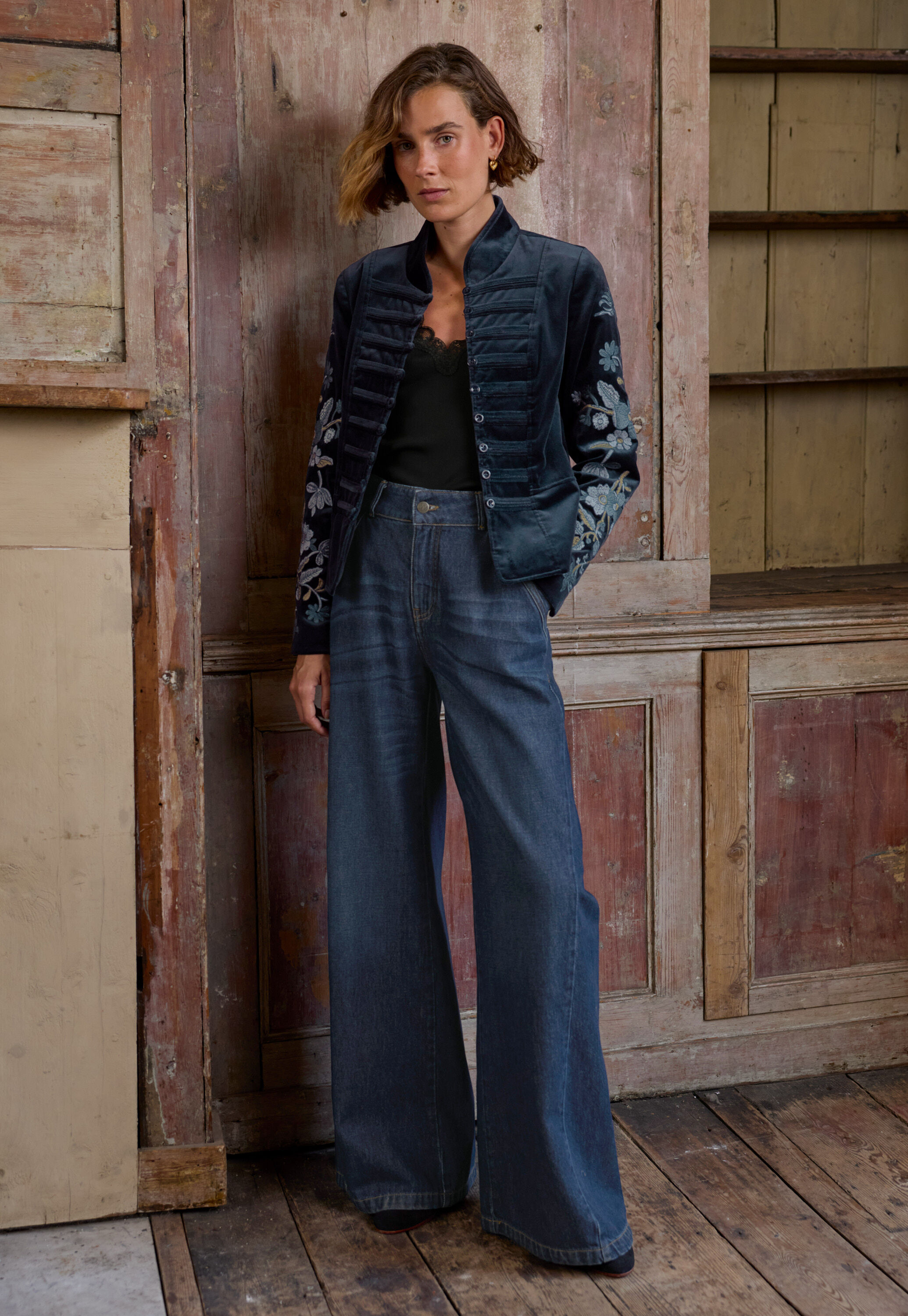 Cardigan mit Waffelmuster