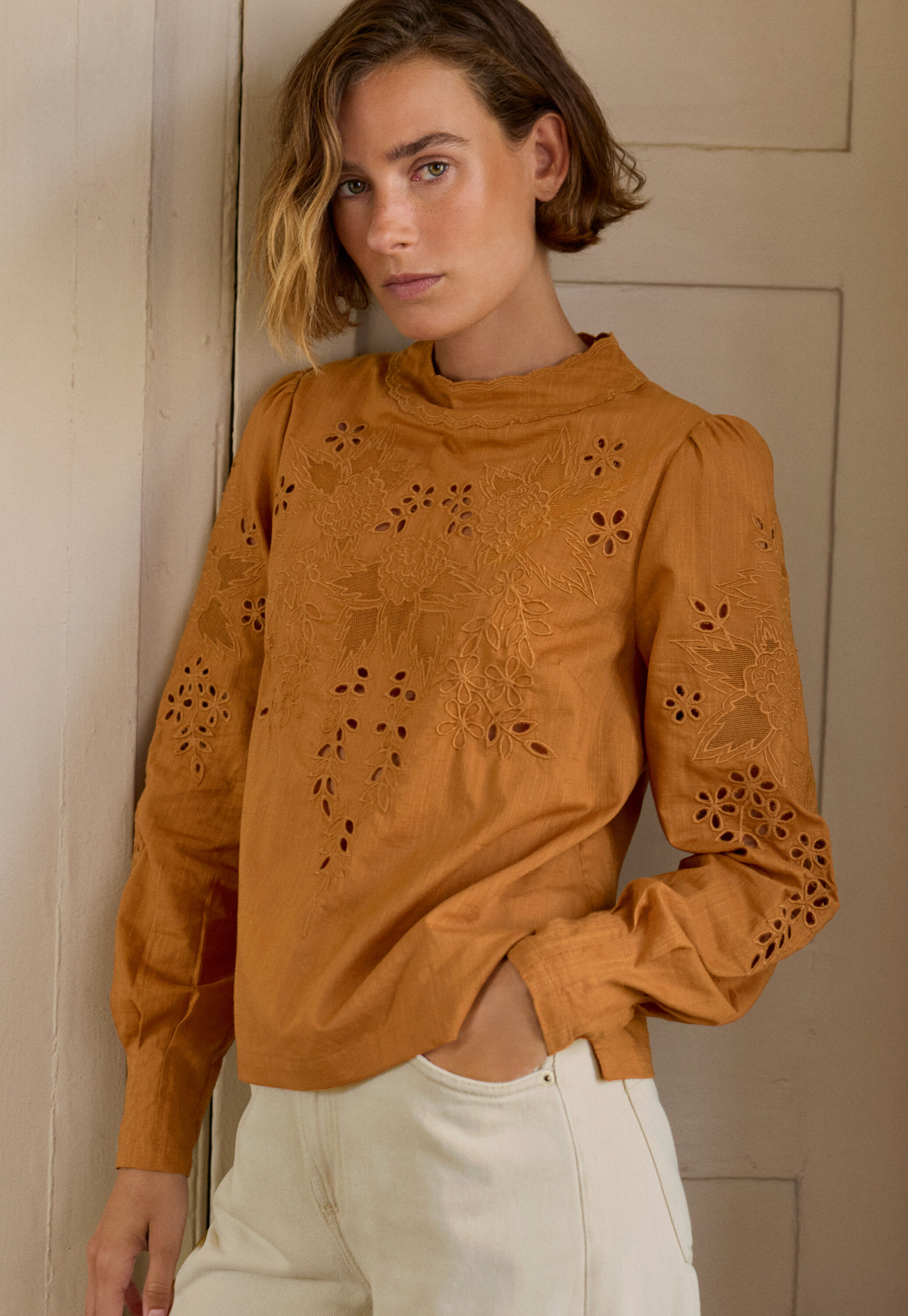 Bedruckte Bluse
