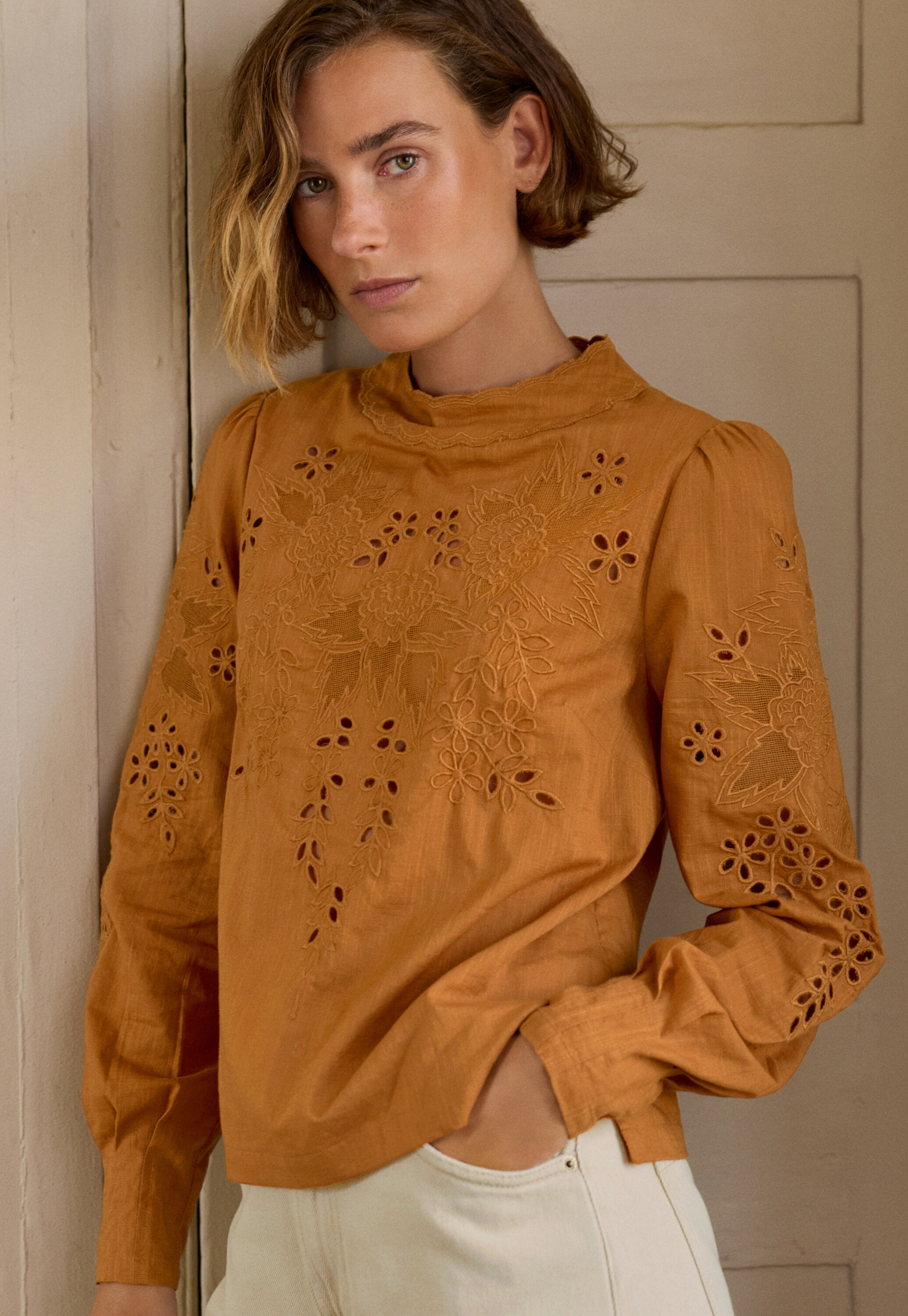 Bedruckte Bluse
