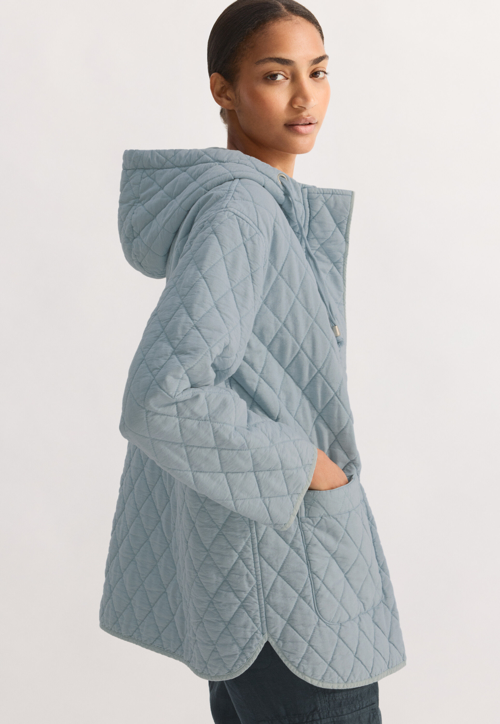 Cardigan mit Zopfmuster