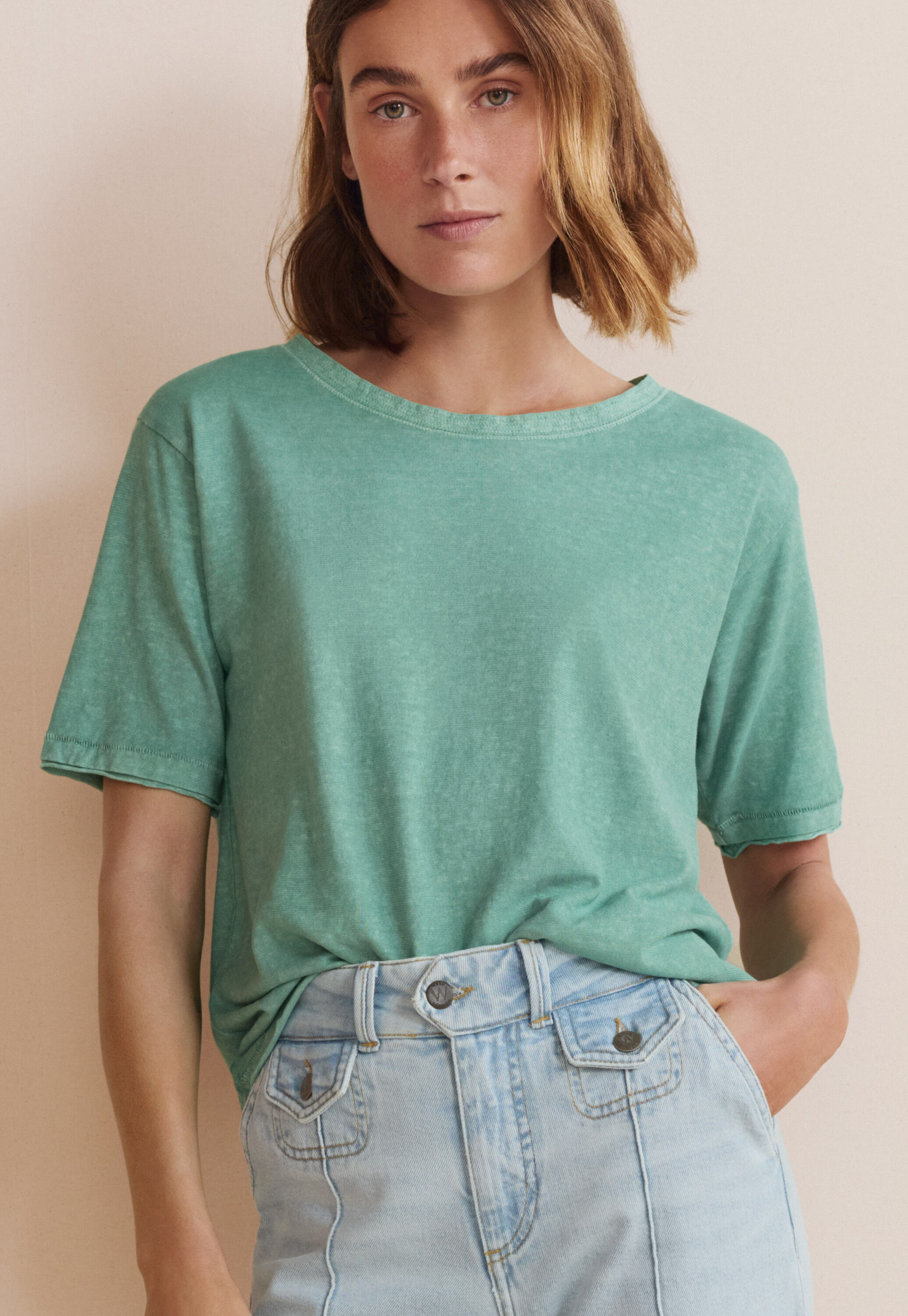 Cardigan mit Waffelmuster