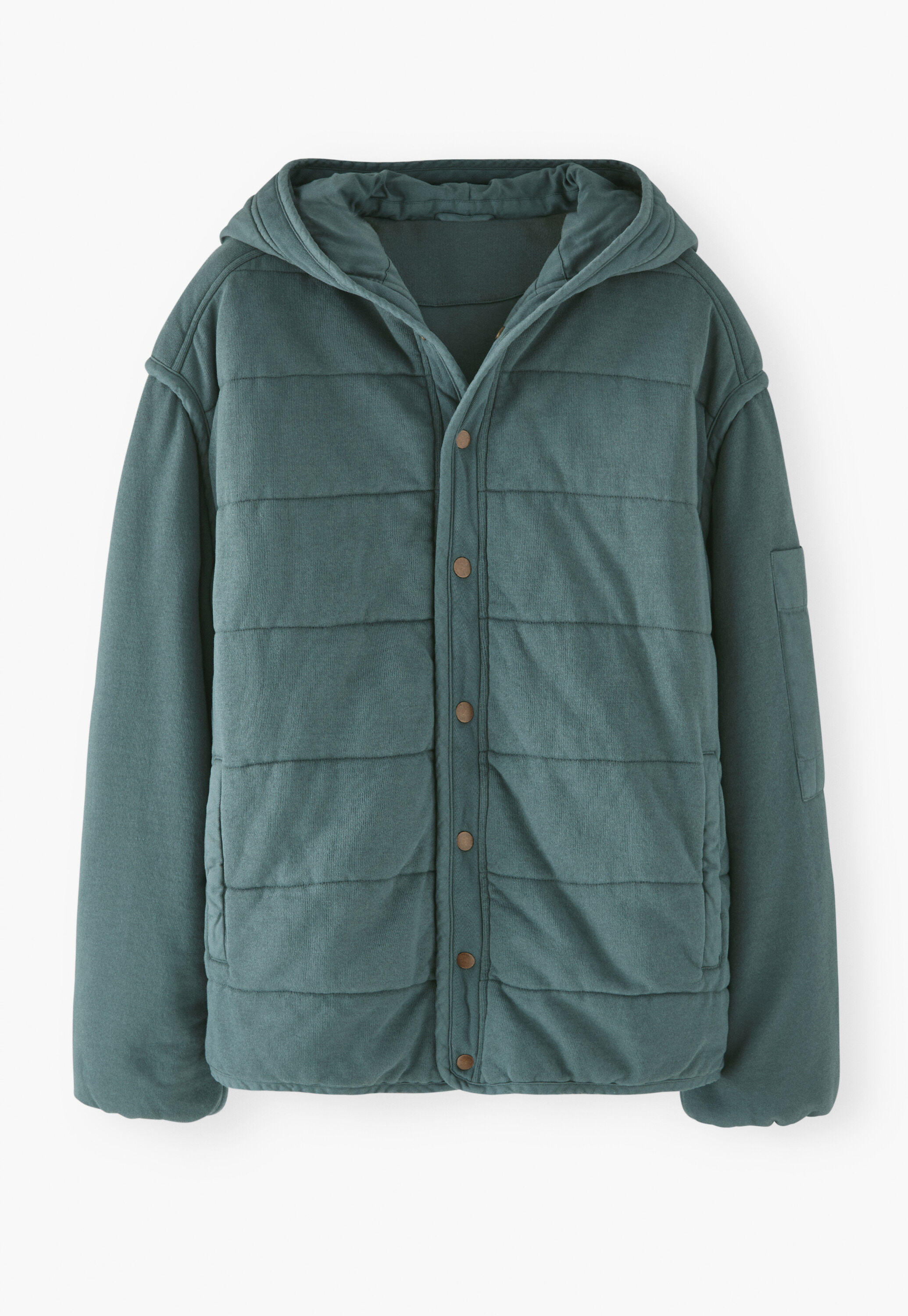 Gesteppte Jacke, St&uuml;rmisches Aquamarin, large