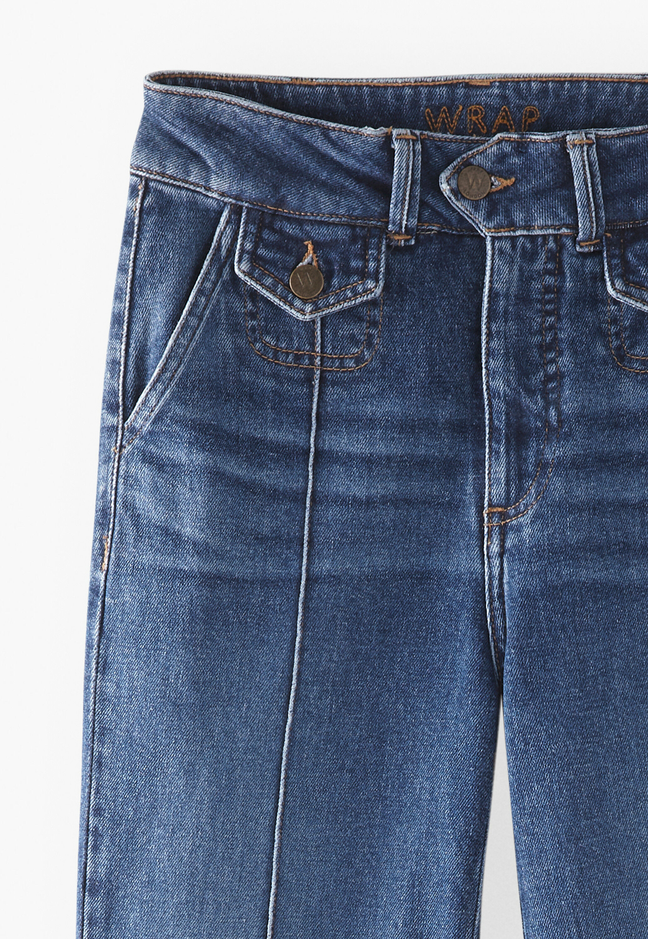 Bootcut Jeans, Mittleres Vintage, large