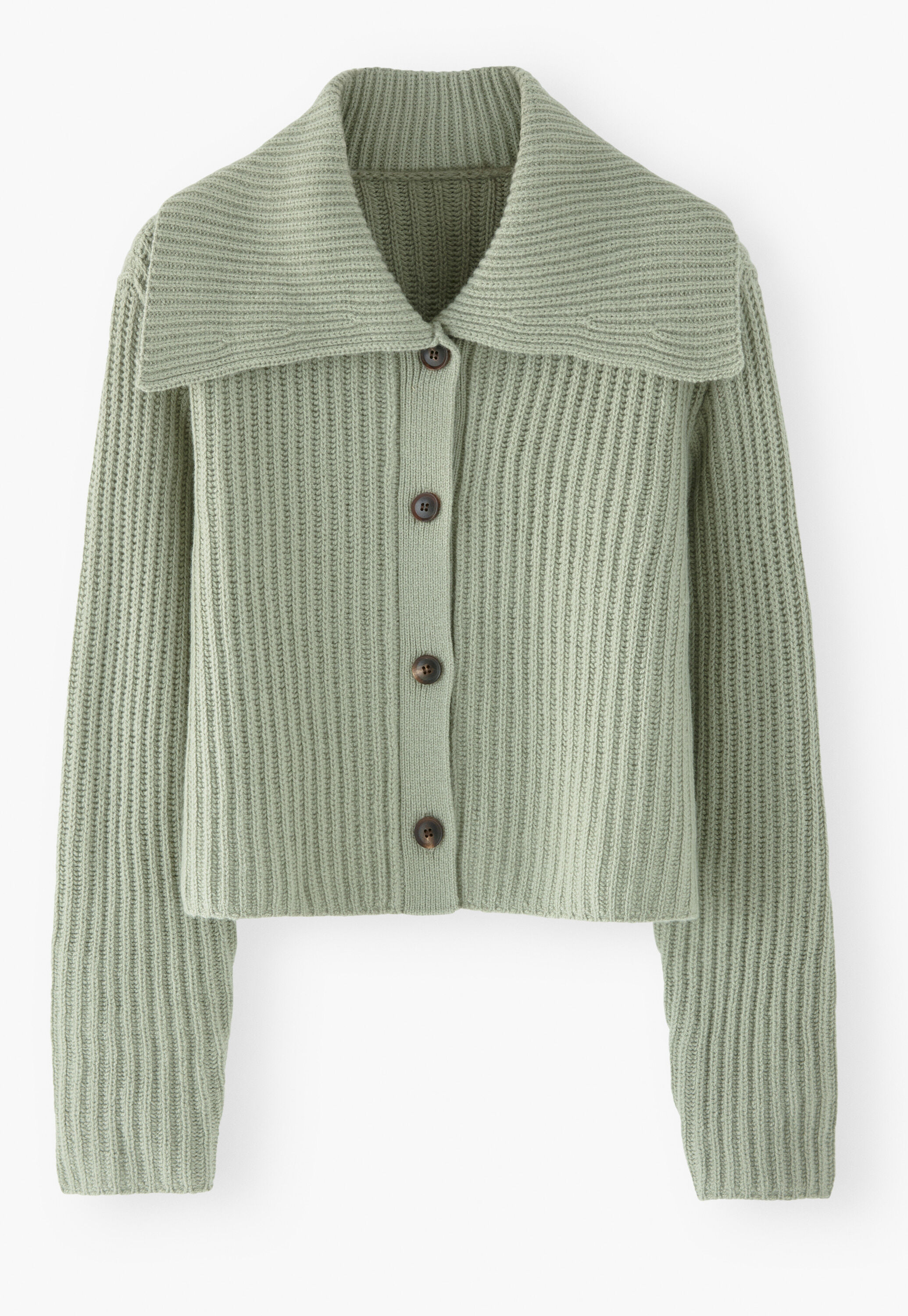 Cardigan mit Waffelmuster