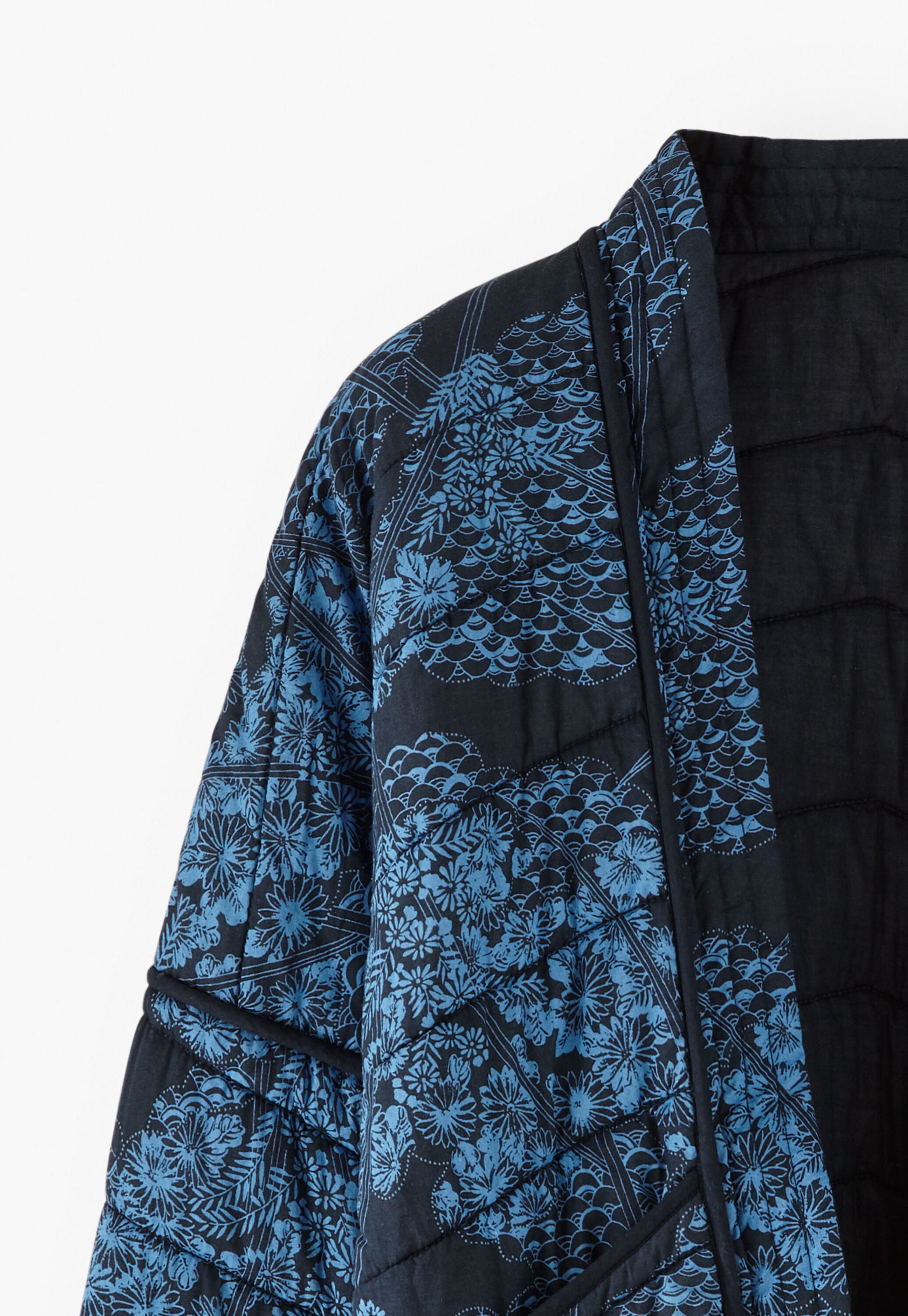 Gesteppte Jacke mit Print