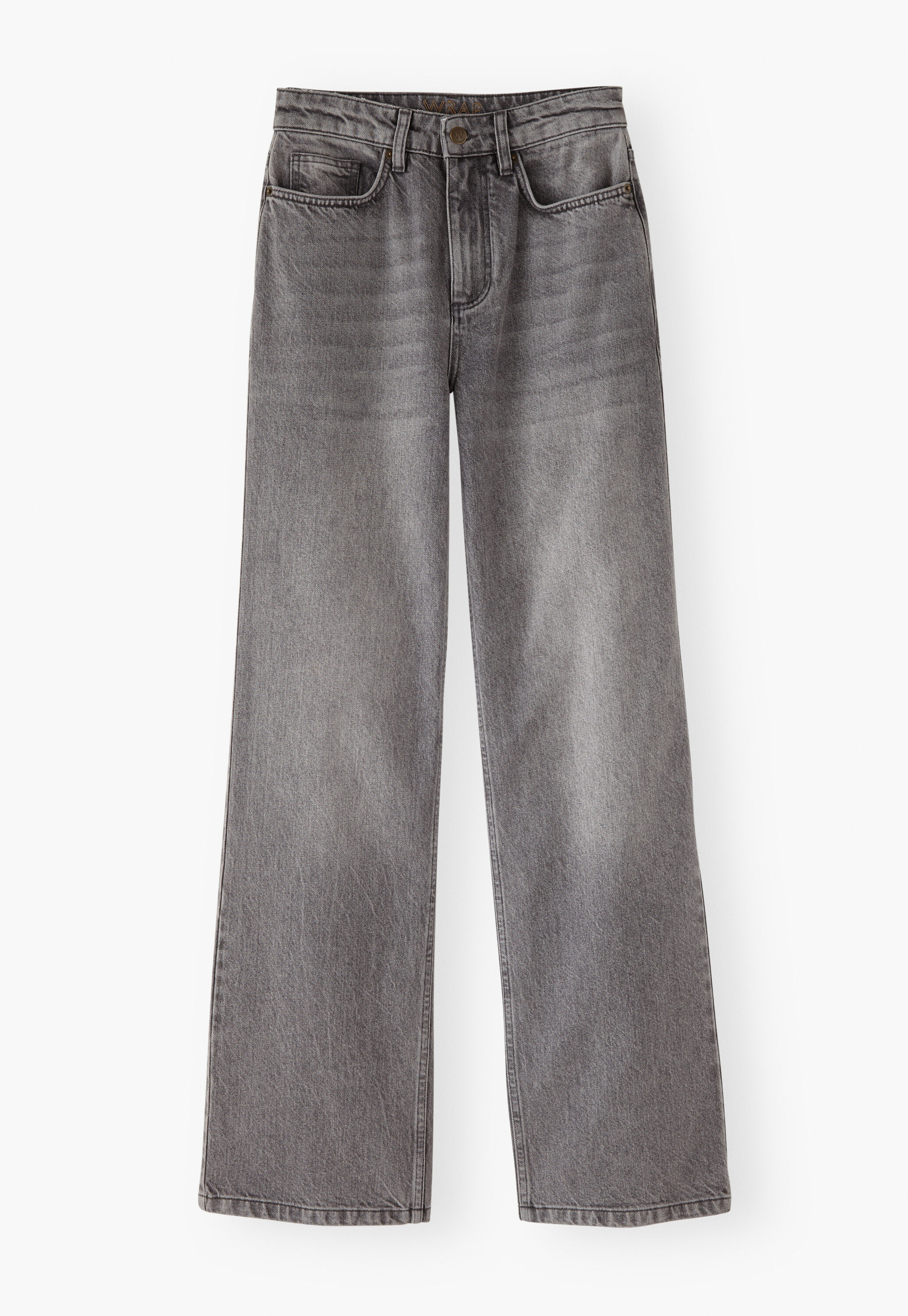 K&uuml;rzer geschnittene Hose mit weitem Bein