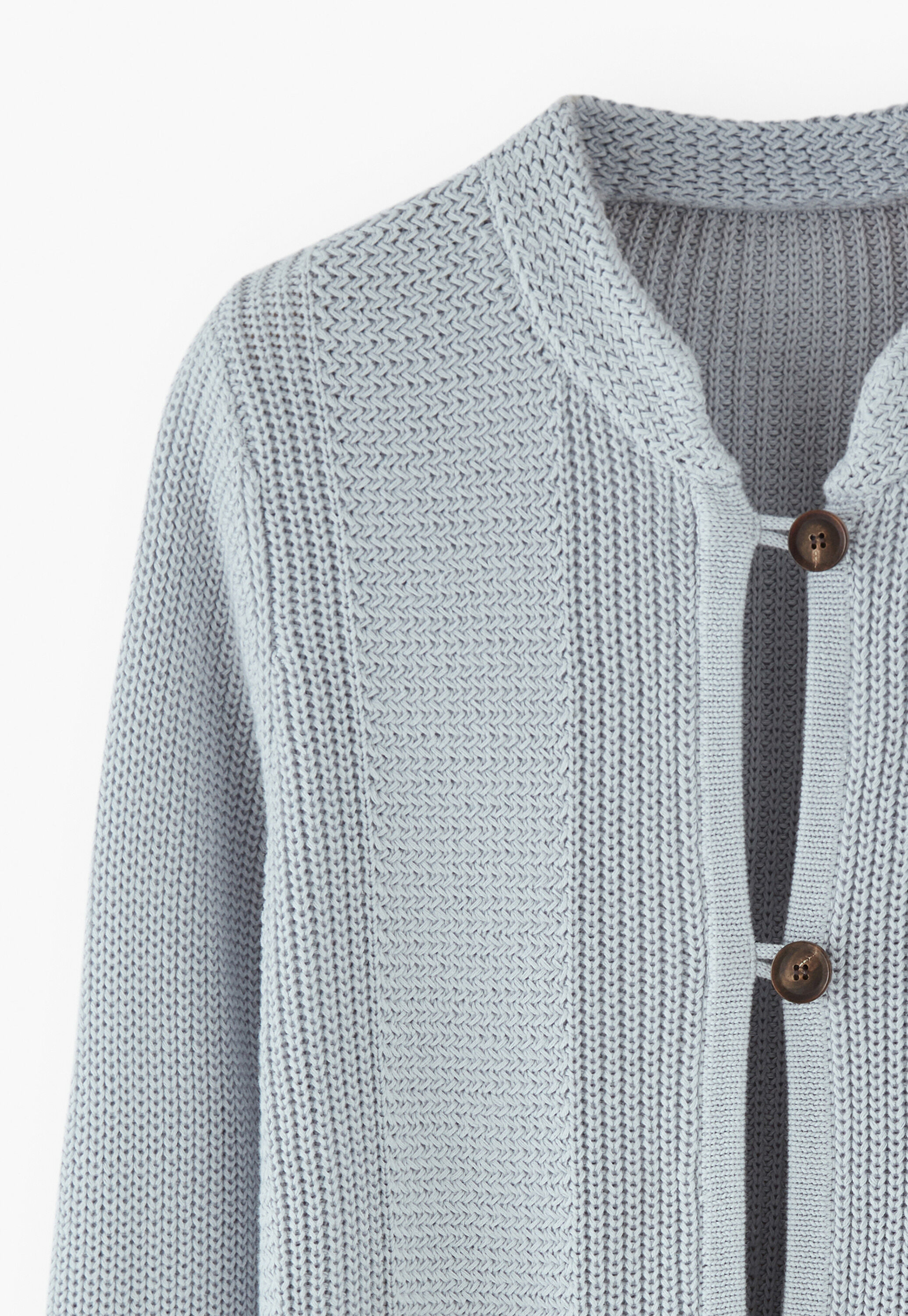 Gestrickte Jacke