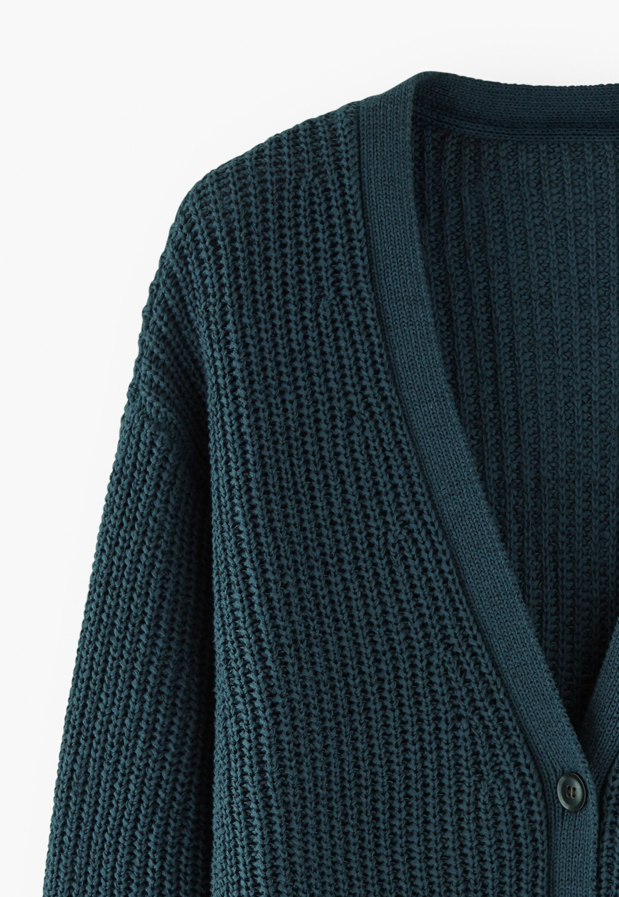 Cardigan mit V-Ausschnitt