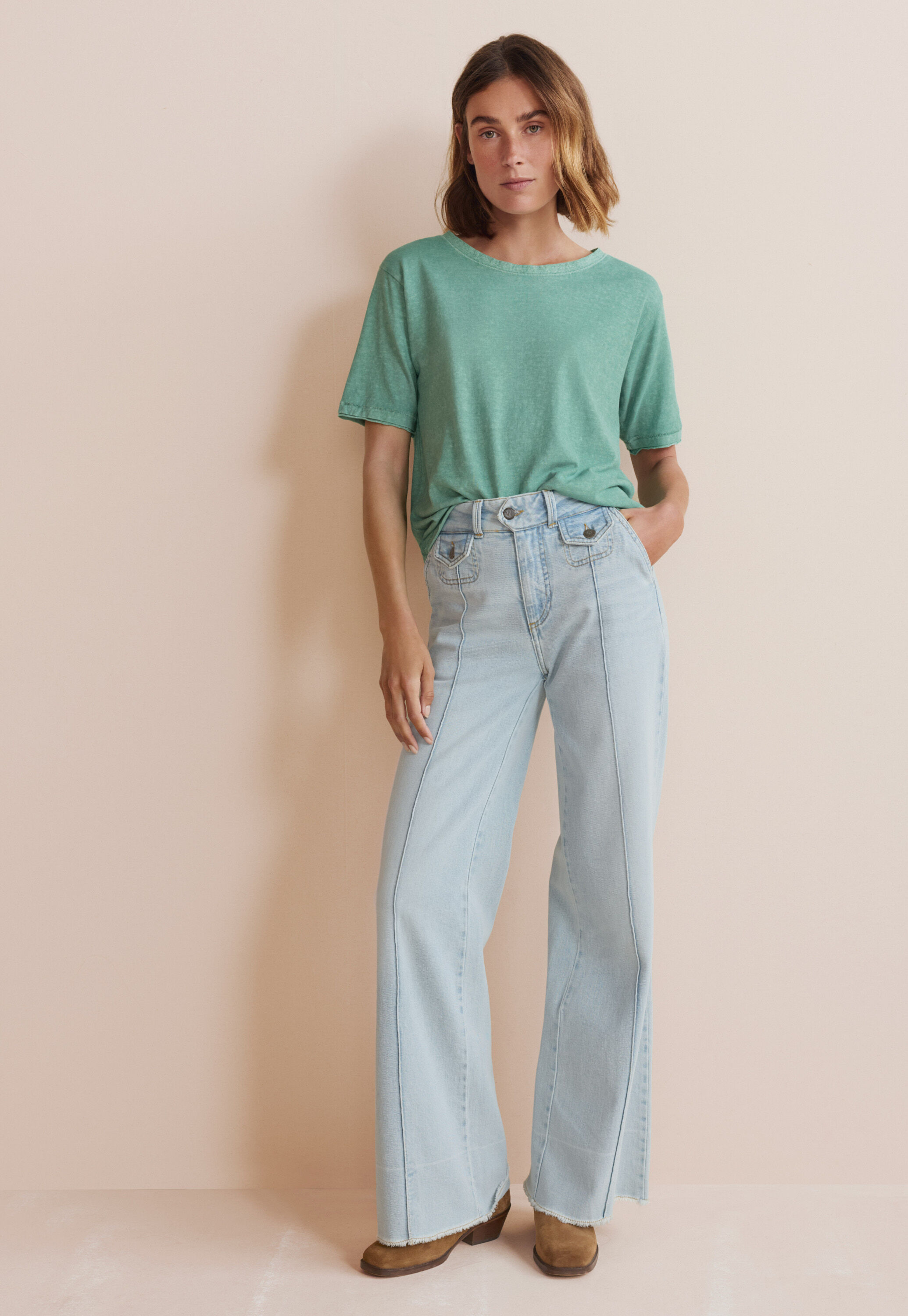 Bootcut Jeans, Blasses Vintage, large