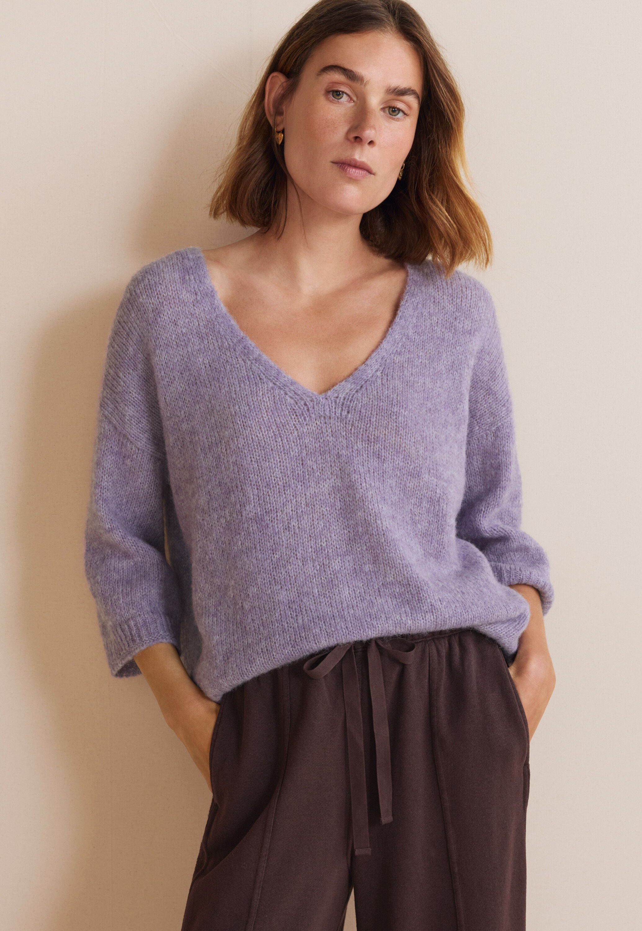 Cardigan mit Waffelmuster