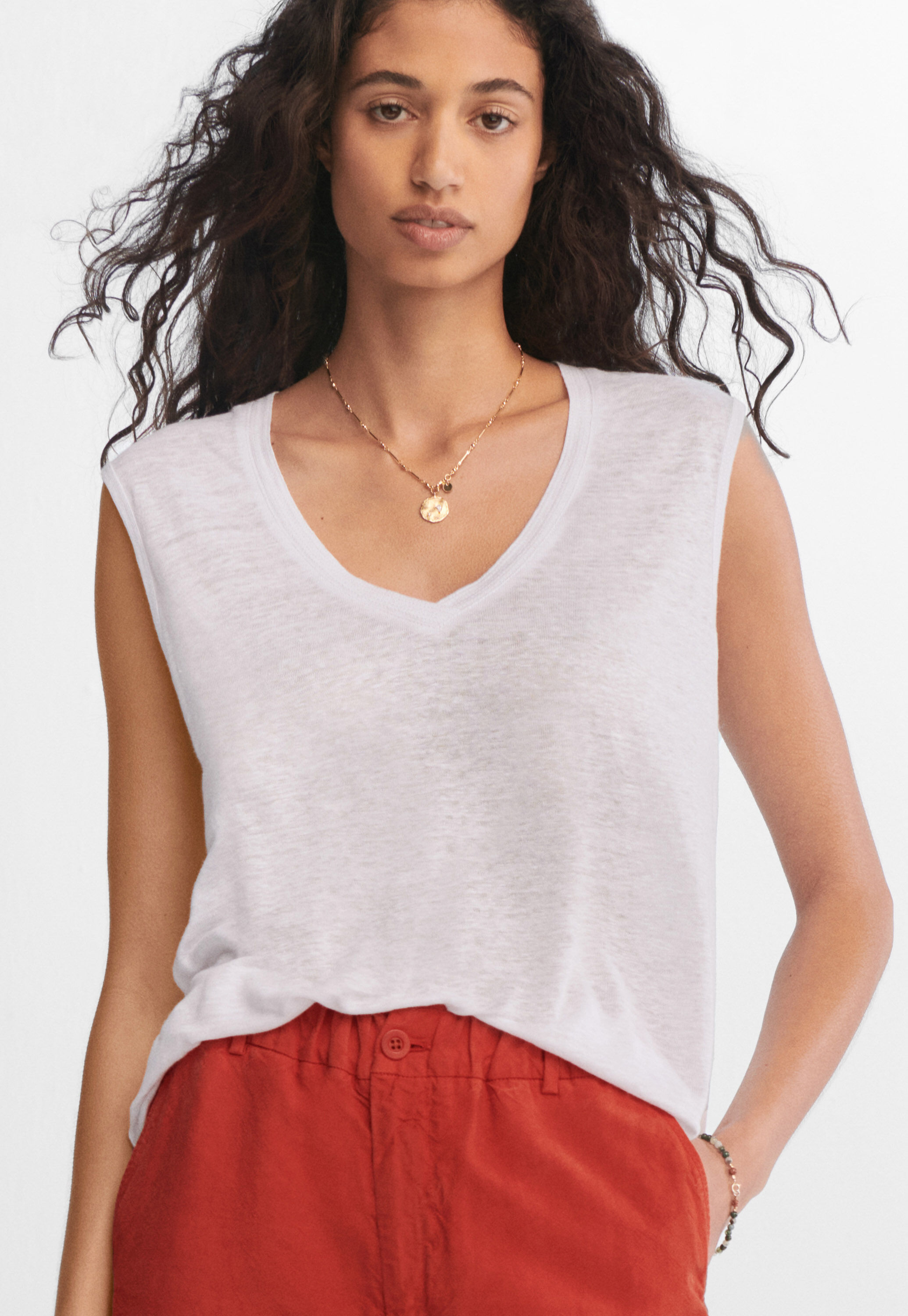 Tank-Top aus Jersey
