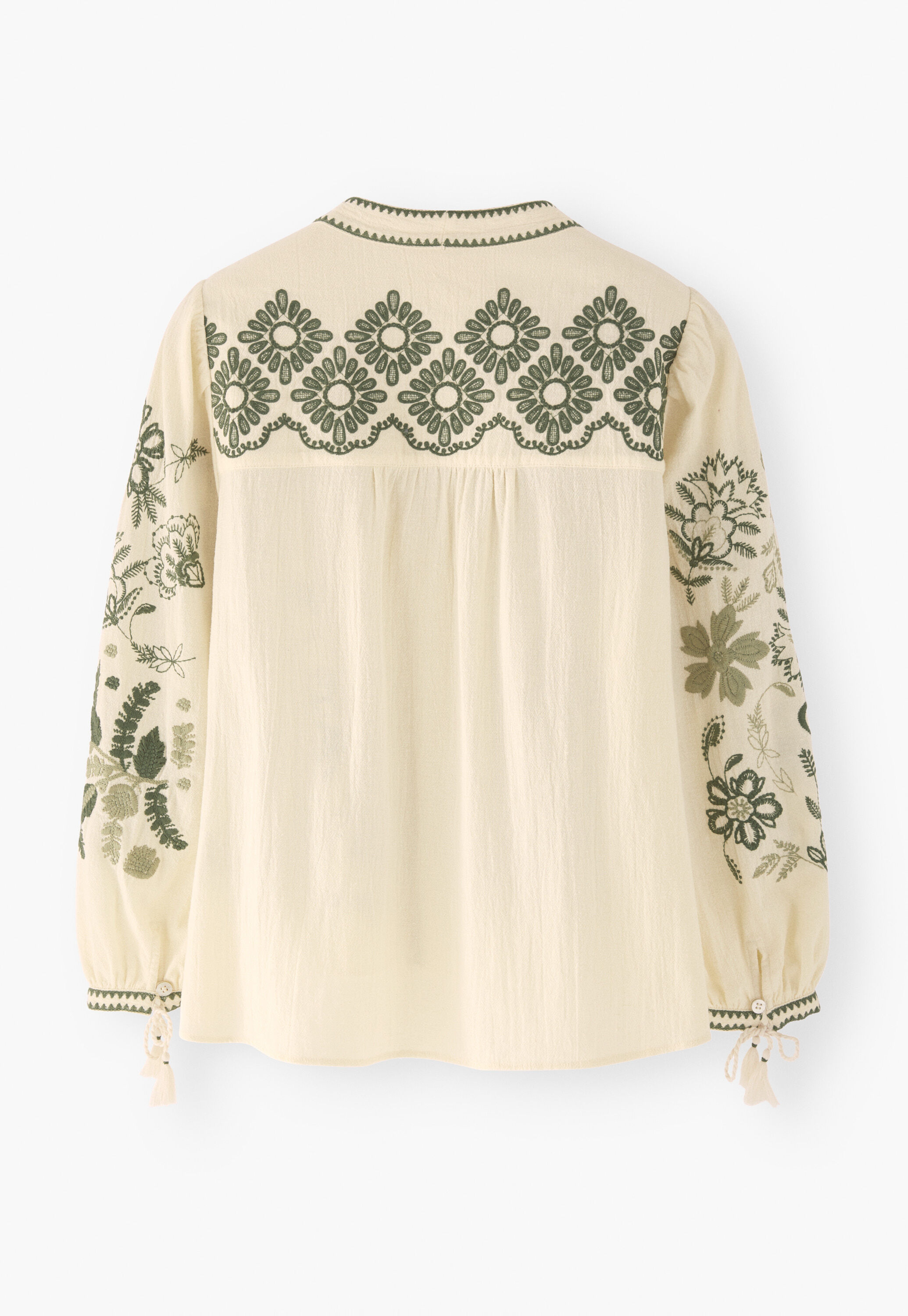 Bestickte Bluse