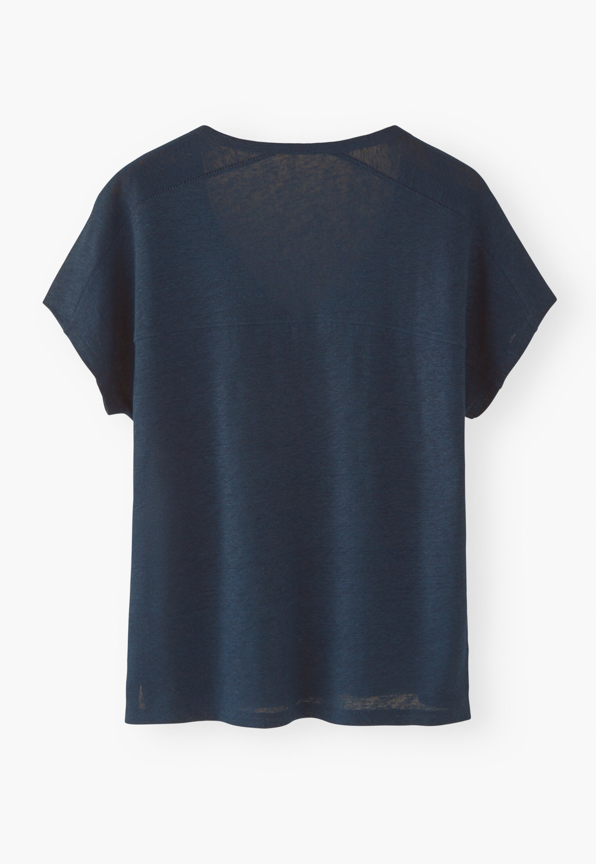 V-Ausschnitt-T-Shirt