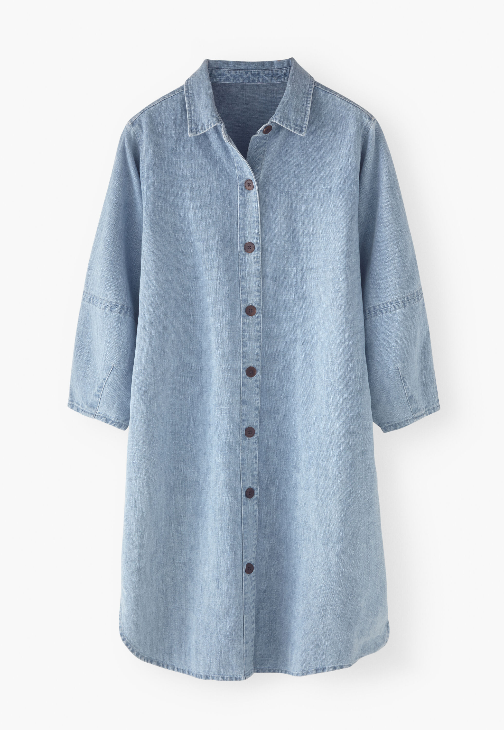 Oversize-Hemdblusenkleid