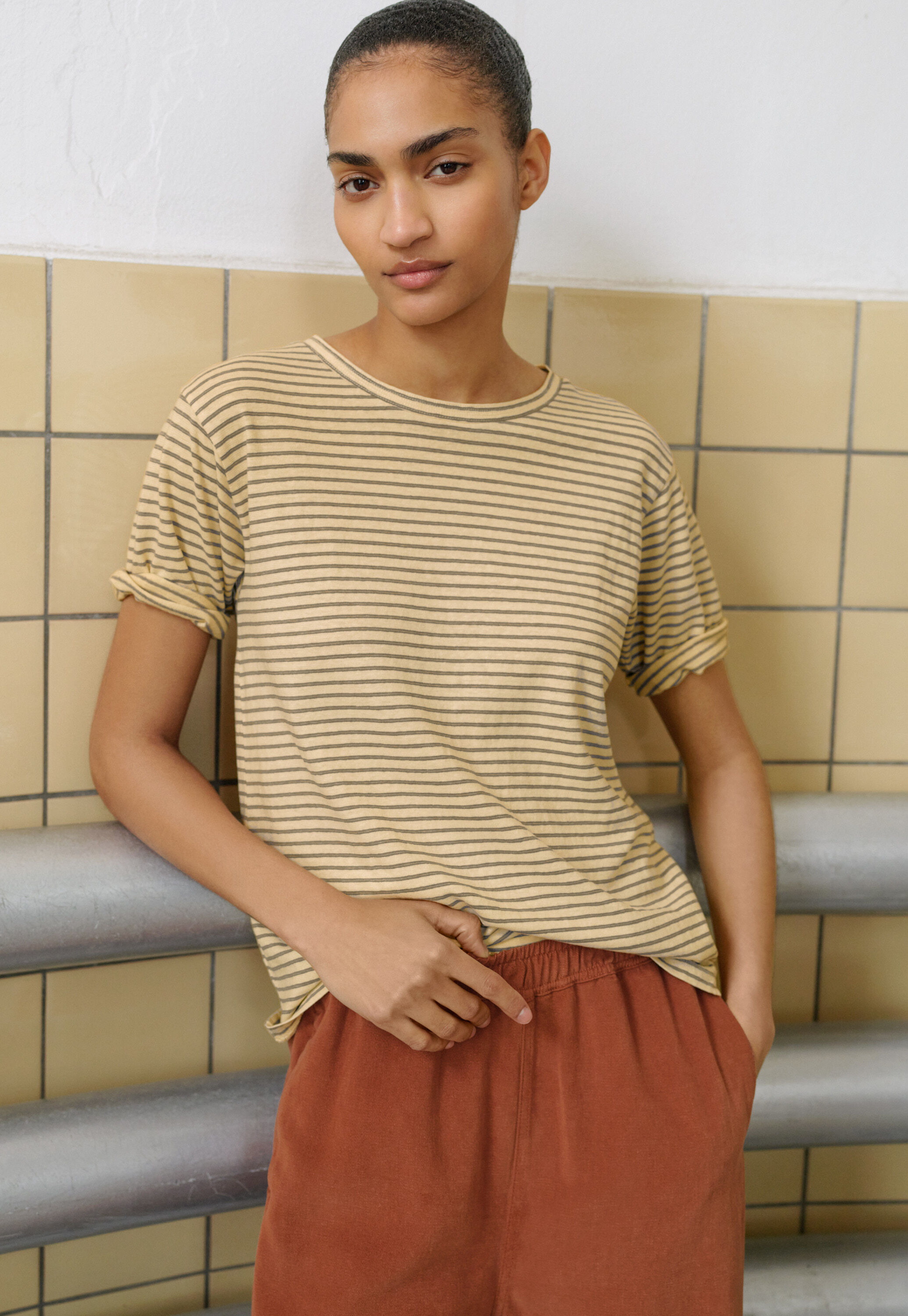 Gestreiftes T-Shirt
