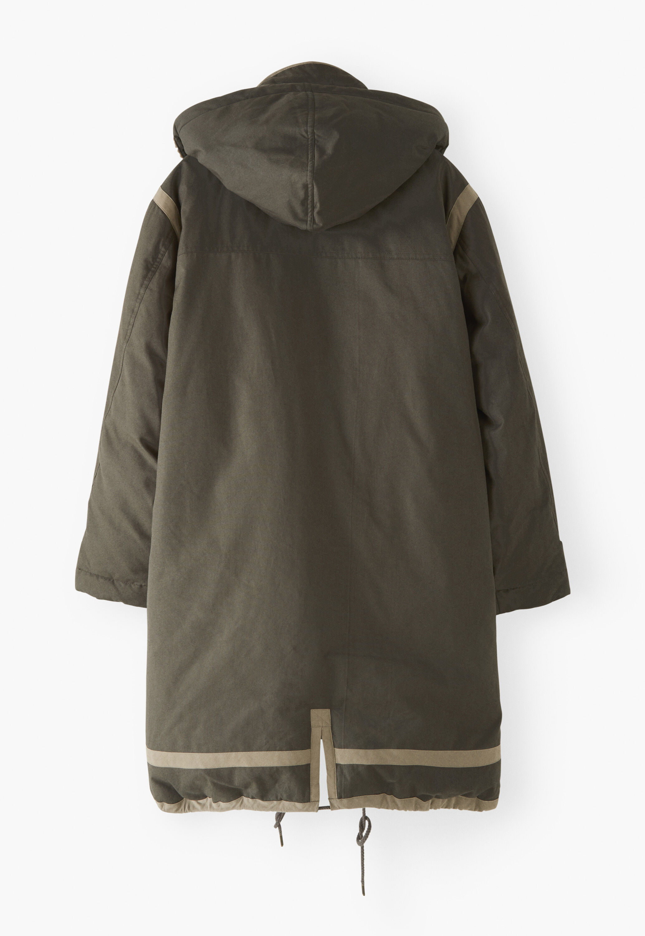 Borg-Parka, Dunkles Khaki, large