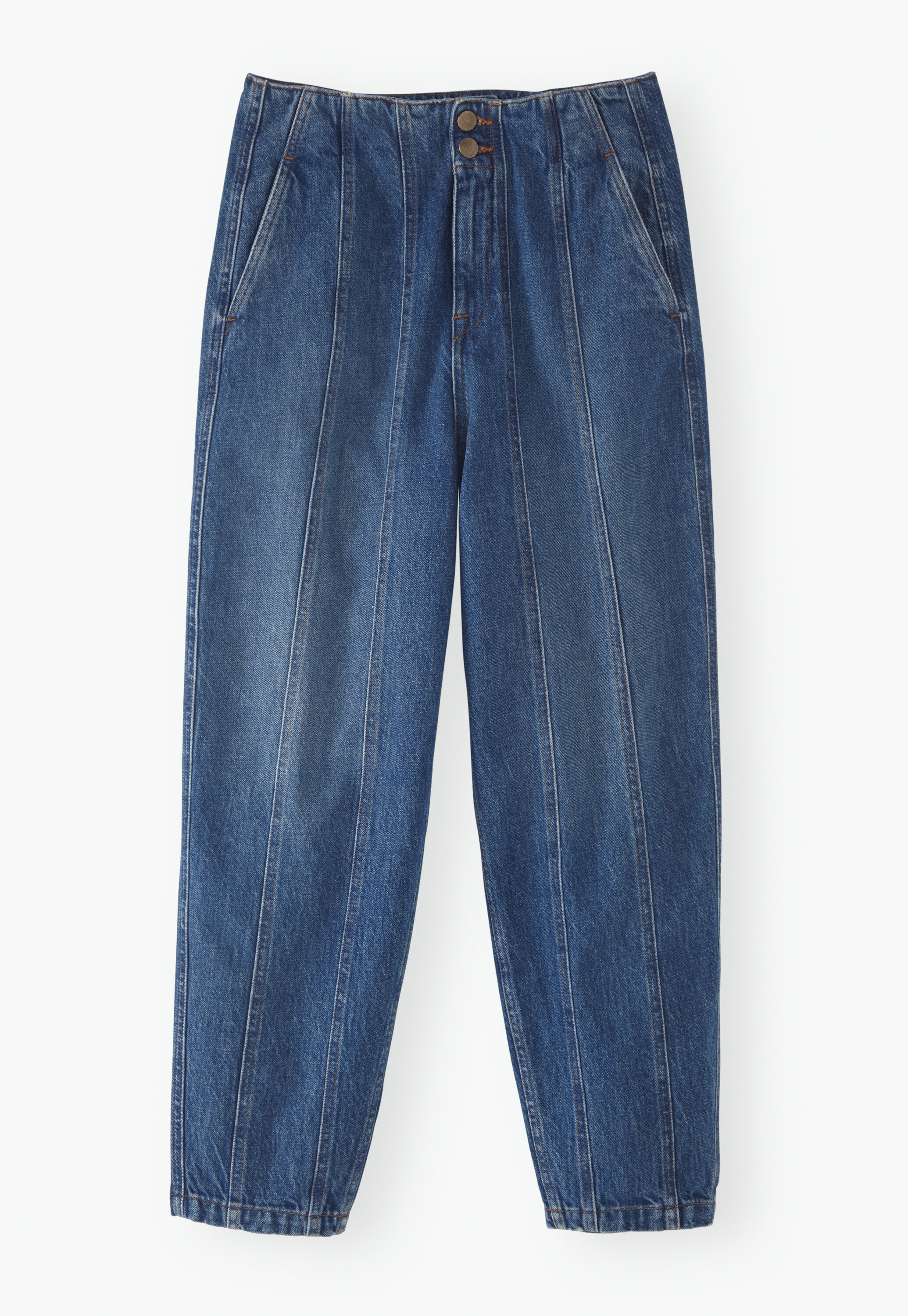 Jeans mit Ziern&auml;hten