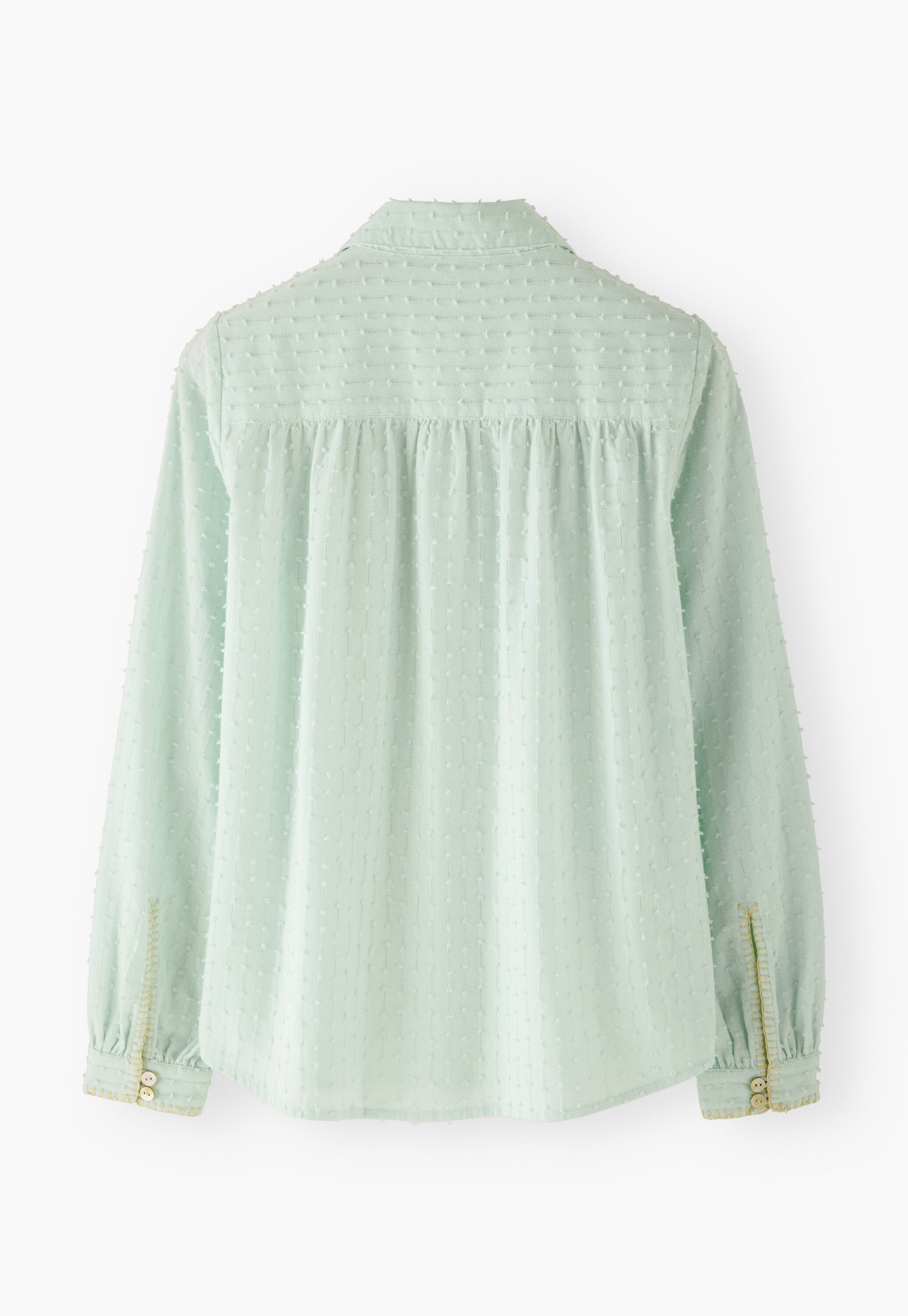 Bluse mit Kr&auml;uselungen