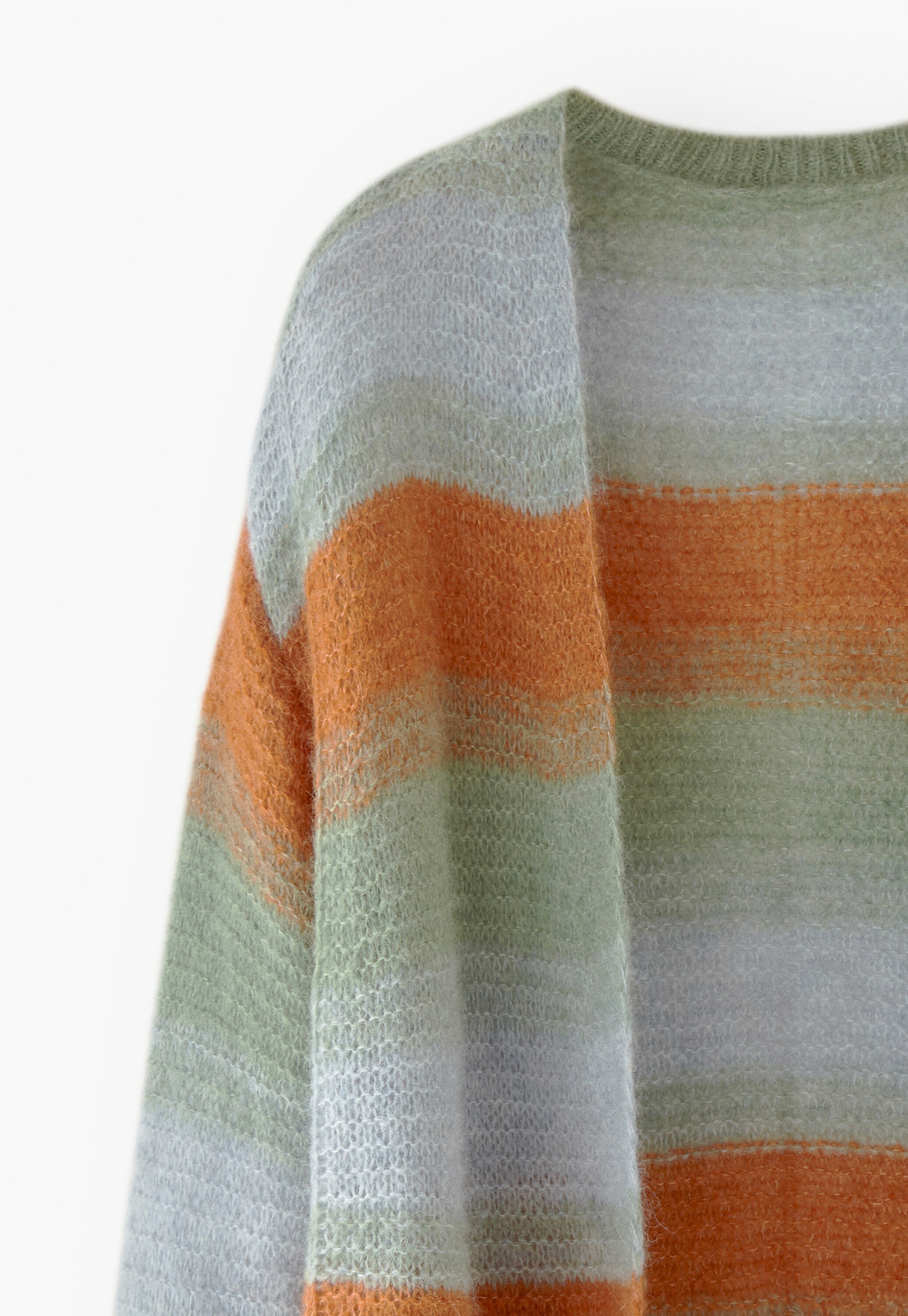 Gestreifter Cardigan