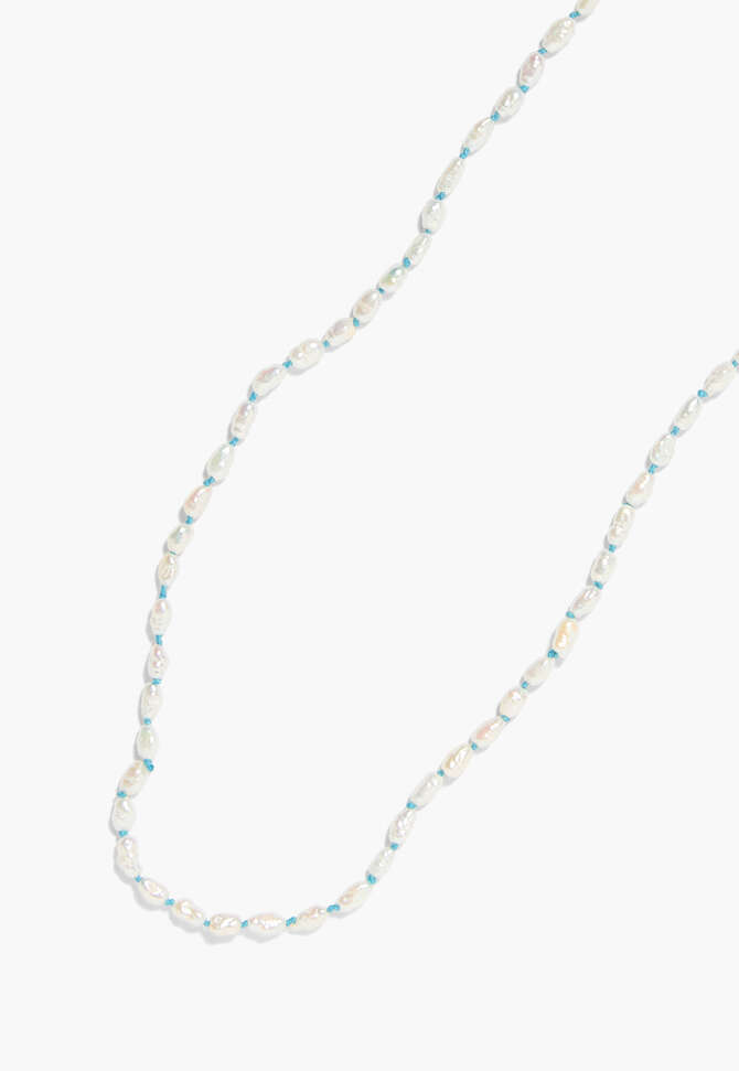 Halskette aus S&uuml;&szlig;wasserperlen, Perle, completeTheLook