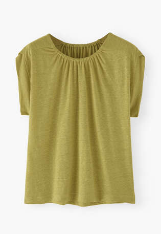 Tank-Top, Gelbe Limette, webstill