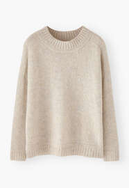 Strickpullover, Naturstein, webstill