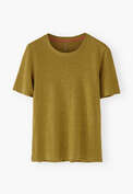 Jersey-T-Shirt, Ockeroliv, webstill
