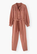 Jumpsuit, Zartes Chilirot, webstill