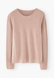 Gesprenkelter Pullover, Zartes Ros&eacute;, webstill