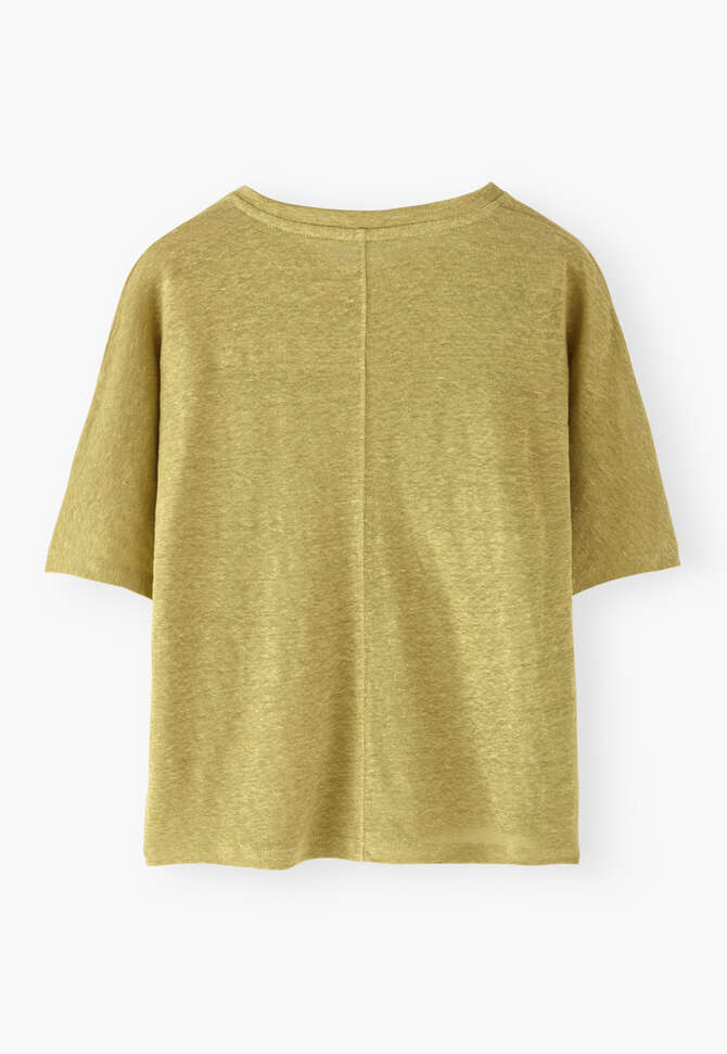 Kastiges T-Shirt, Gelbe Limette, completeTheLook