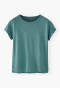 Jersey-T-Shirt, Aquamarin, webstill