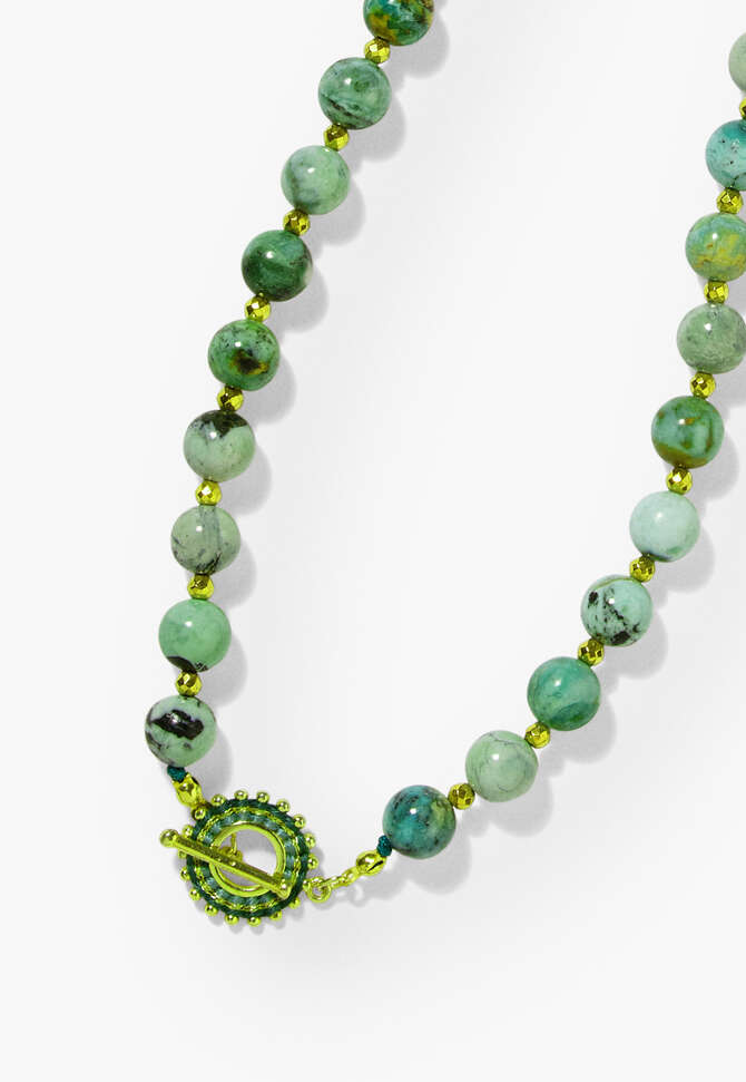Perlenkette, Aqua, completeTheLook