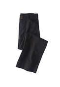 Cropped Jeans mit weitem Bein, Schwarz, webstill
