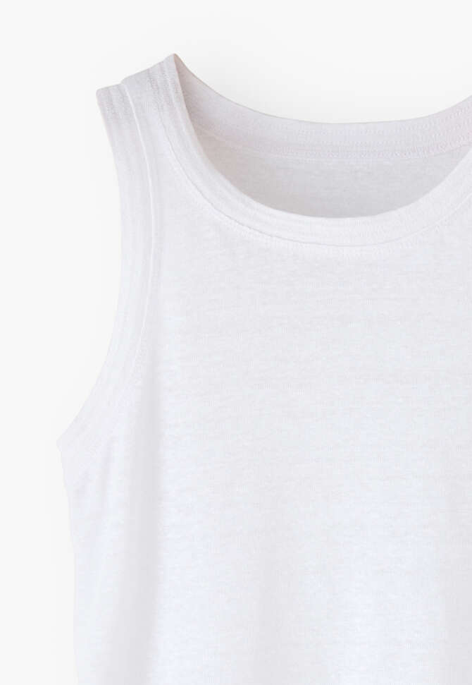 Jersey-Tr&auml;ger-Top, Wei&szlig;, completeTheLook
