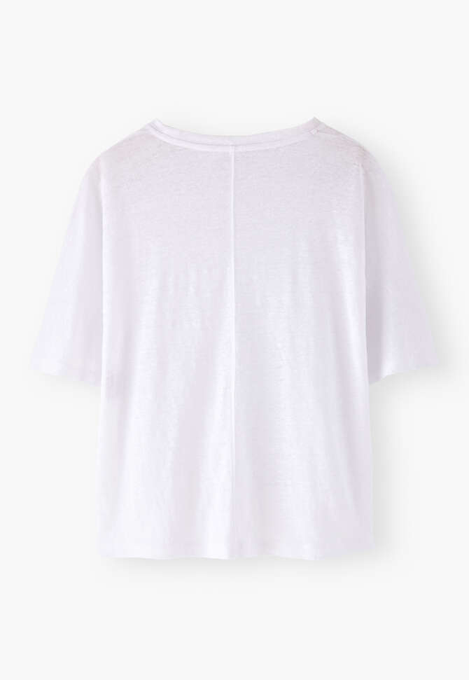 Kastiges T-Shirt, Wei&szlig;, completeTheLook