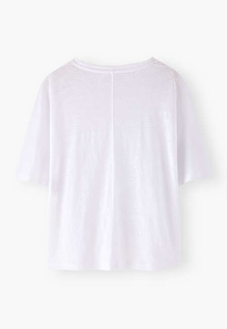 Kastiges T-Shirt, Wei&szlig;, completeTheLook