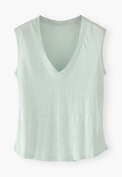 Tank-Top aus Jersey, Mint, webstill