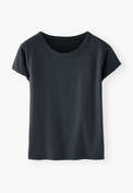 Jersey-T-Shirt, Tiefes Indigo, webstill