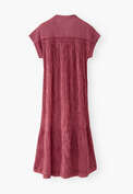 Karomix-Kleid, Pink, webstill