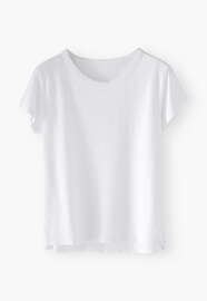 Jersey-T-Shirt, Wei&szlig;, webstill