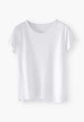 Jersey-T-Shirt, Wei&szlig;, webstill